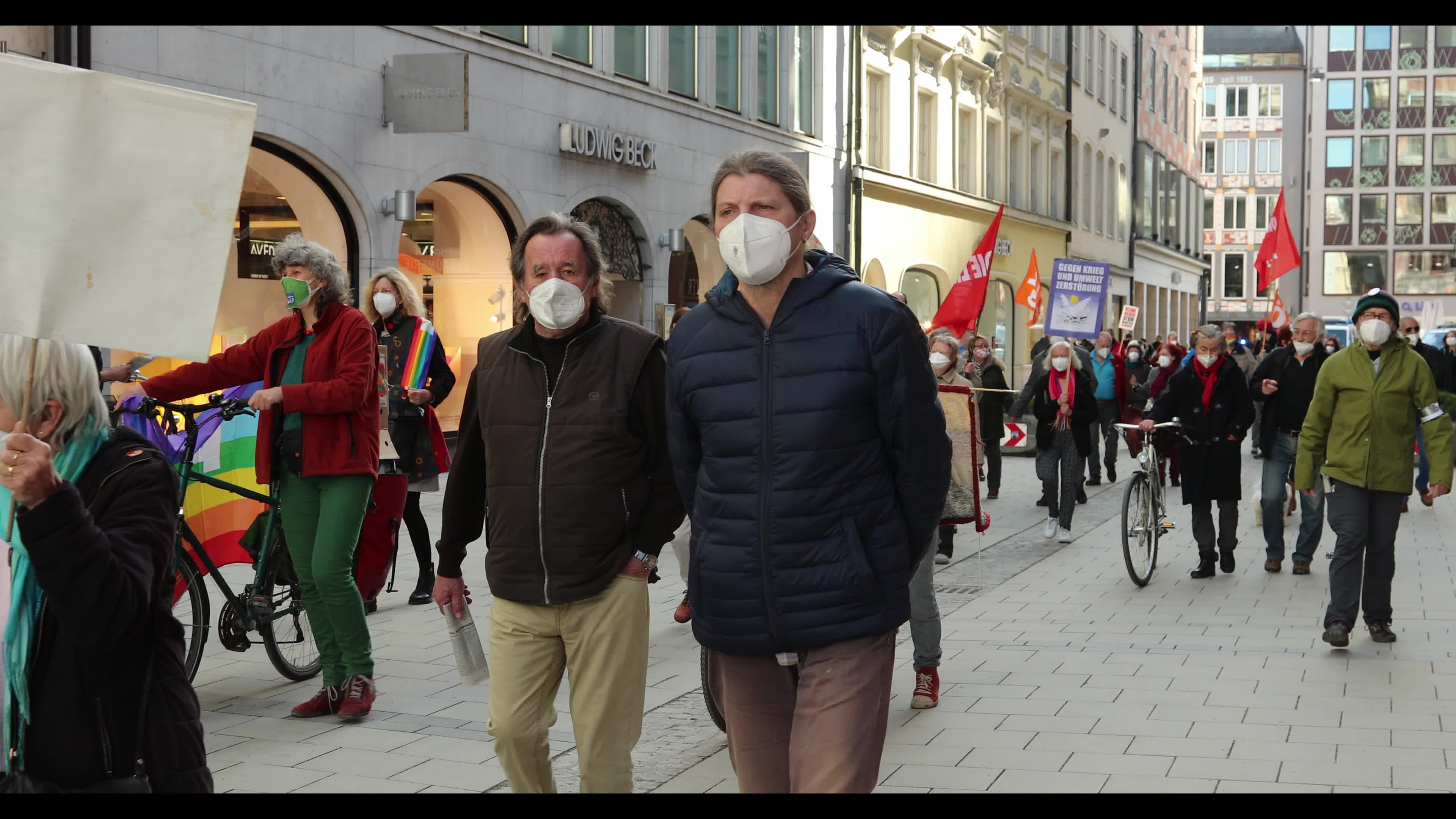 Protest against the Munich Securtity Conference