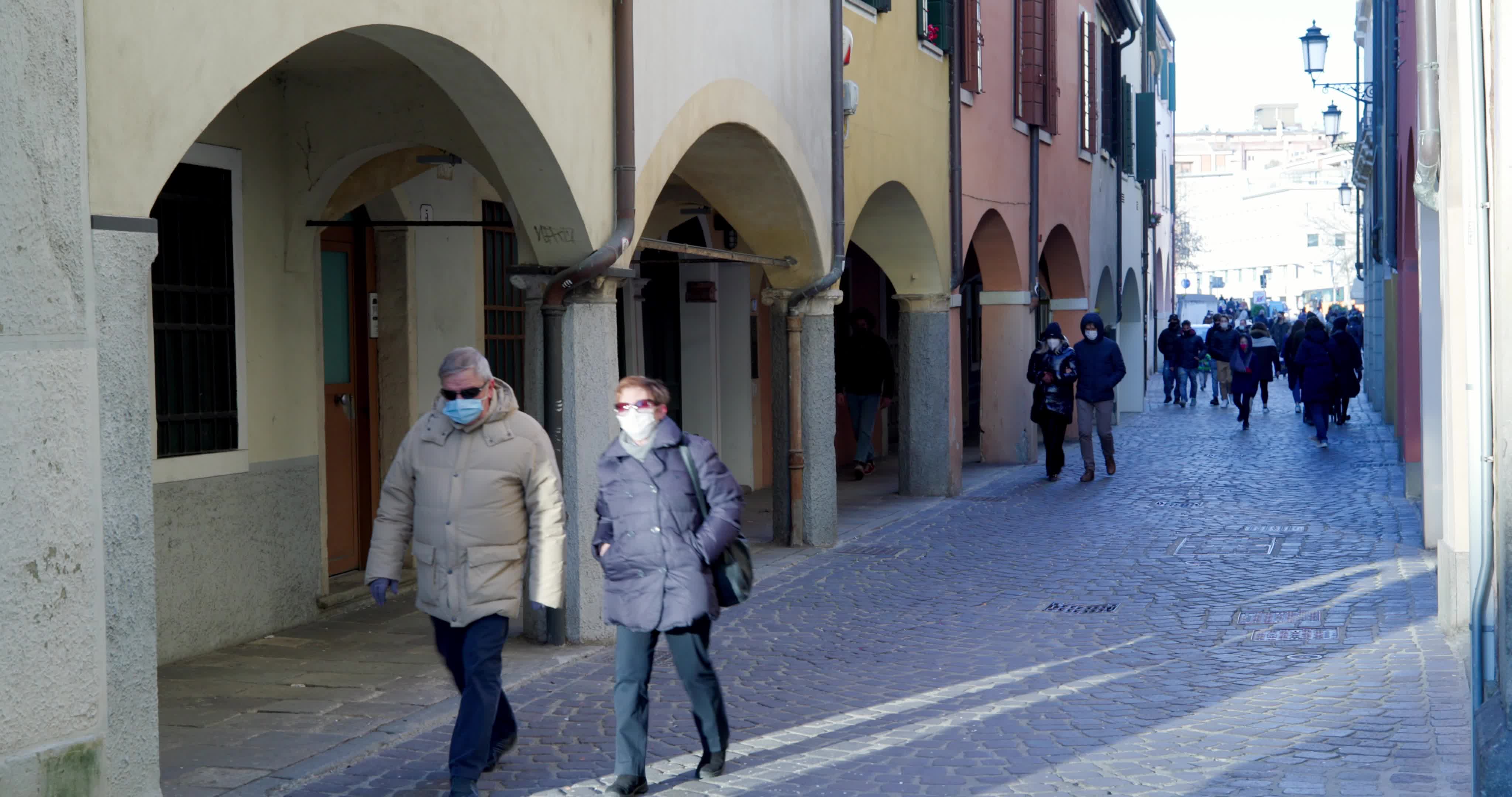 Daily Life In Padua amid the Covid-19 Pandemic