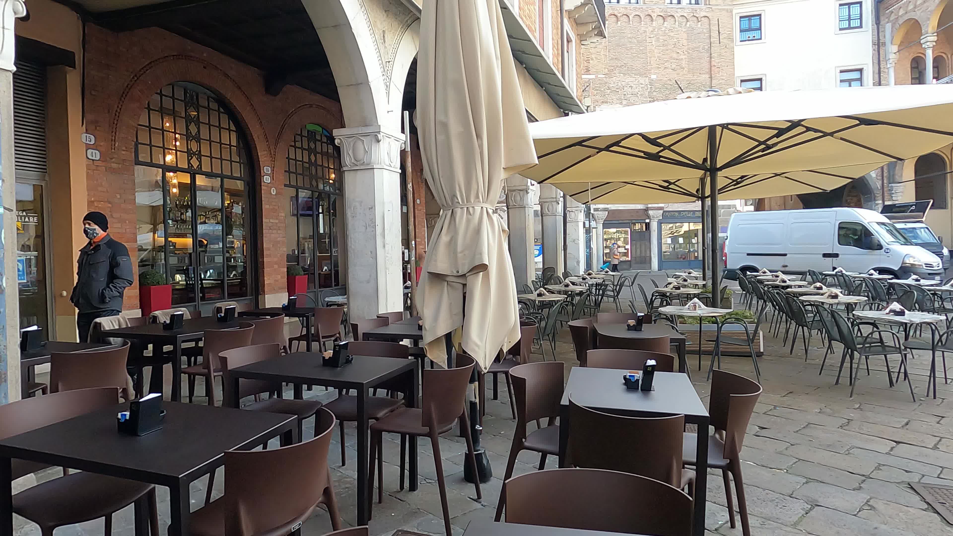 Reopening of bars and restaurants in Padua