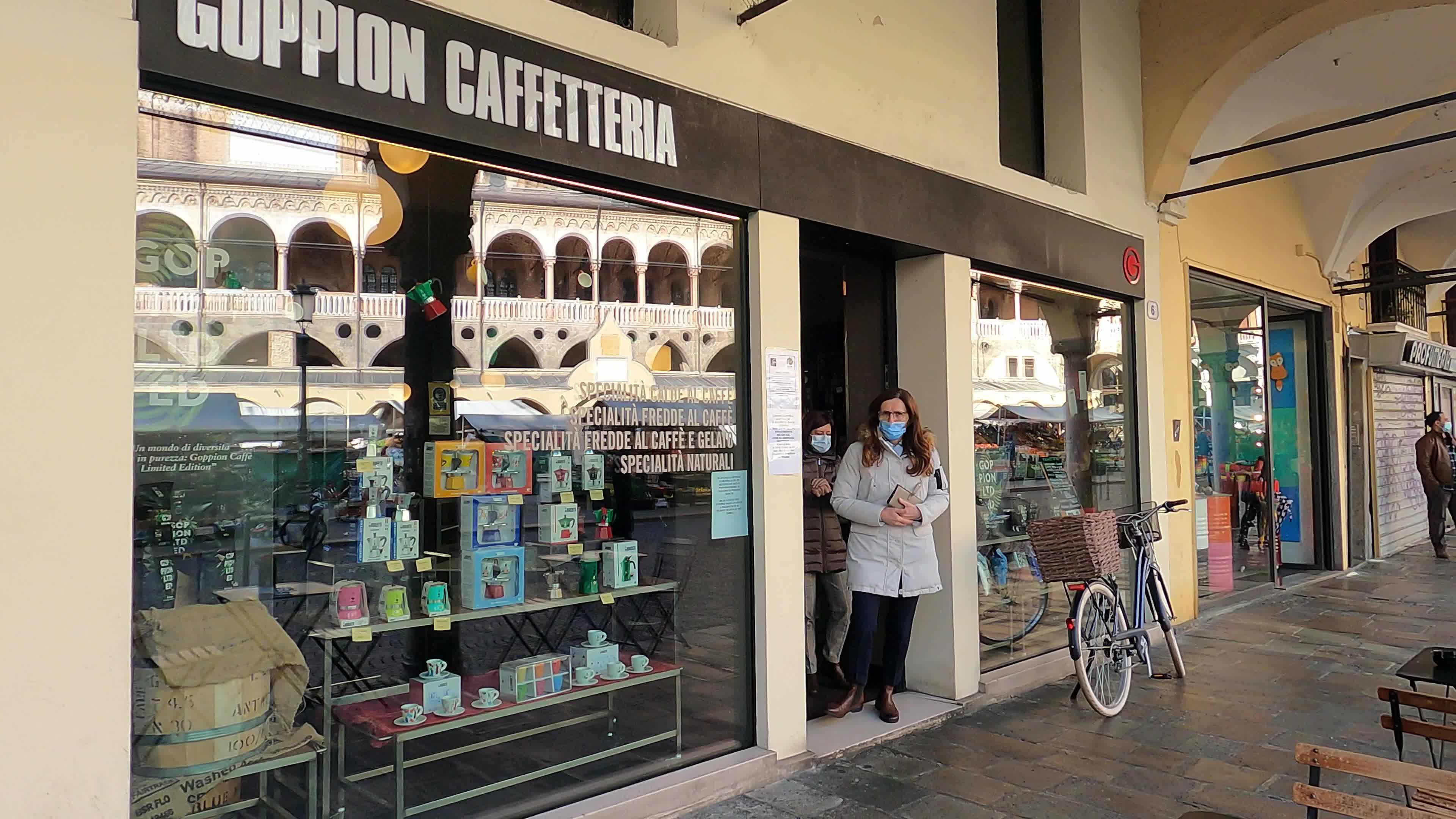 Reopening of bars and restaurants in Padua