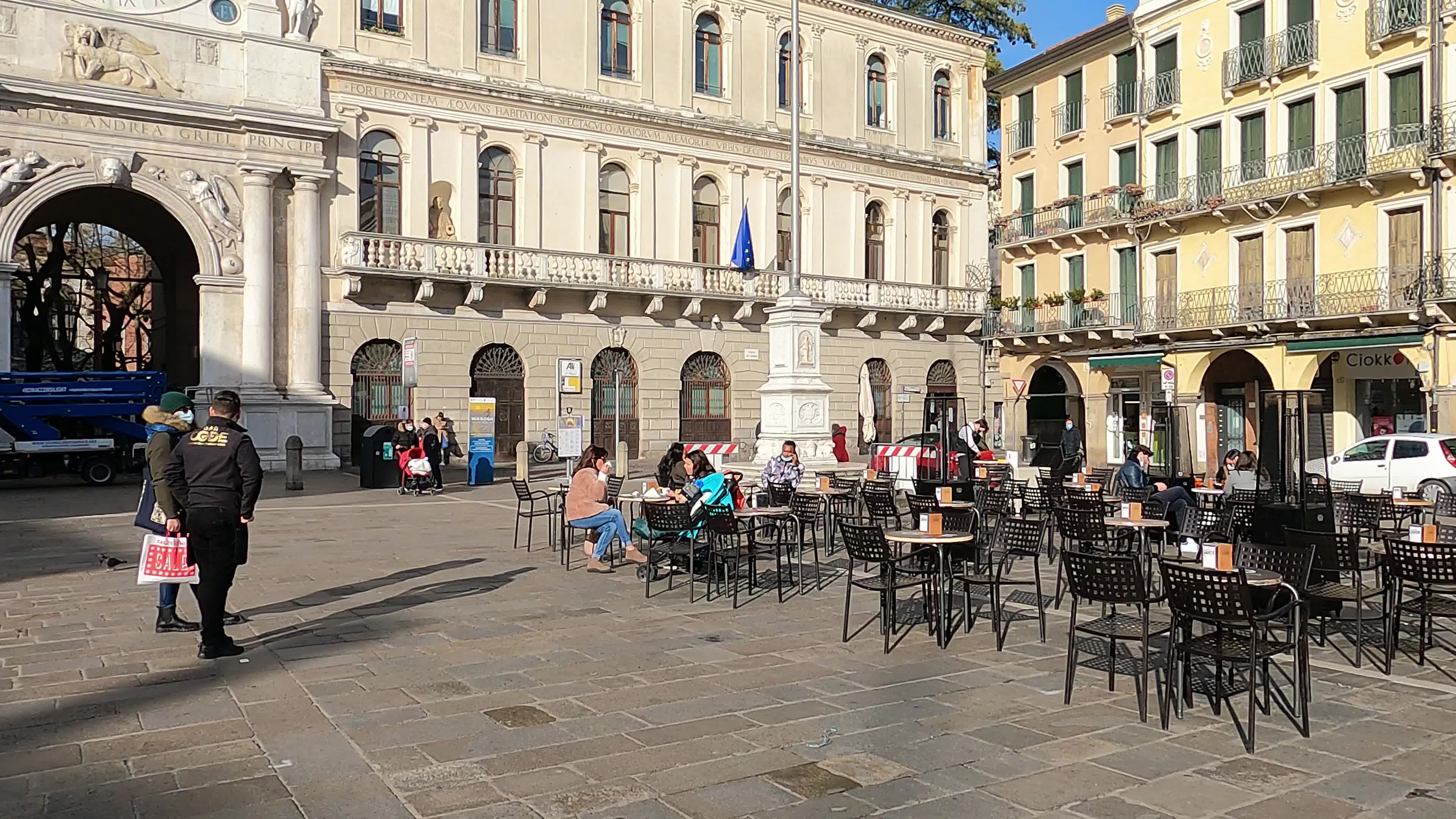 Reopening of bars and restaurants in Padua