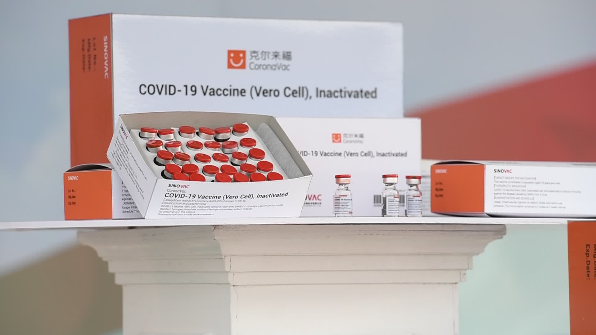 First batch of 200,000 doses of the Sinovac vaccine from China arrives in Thailand