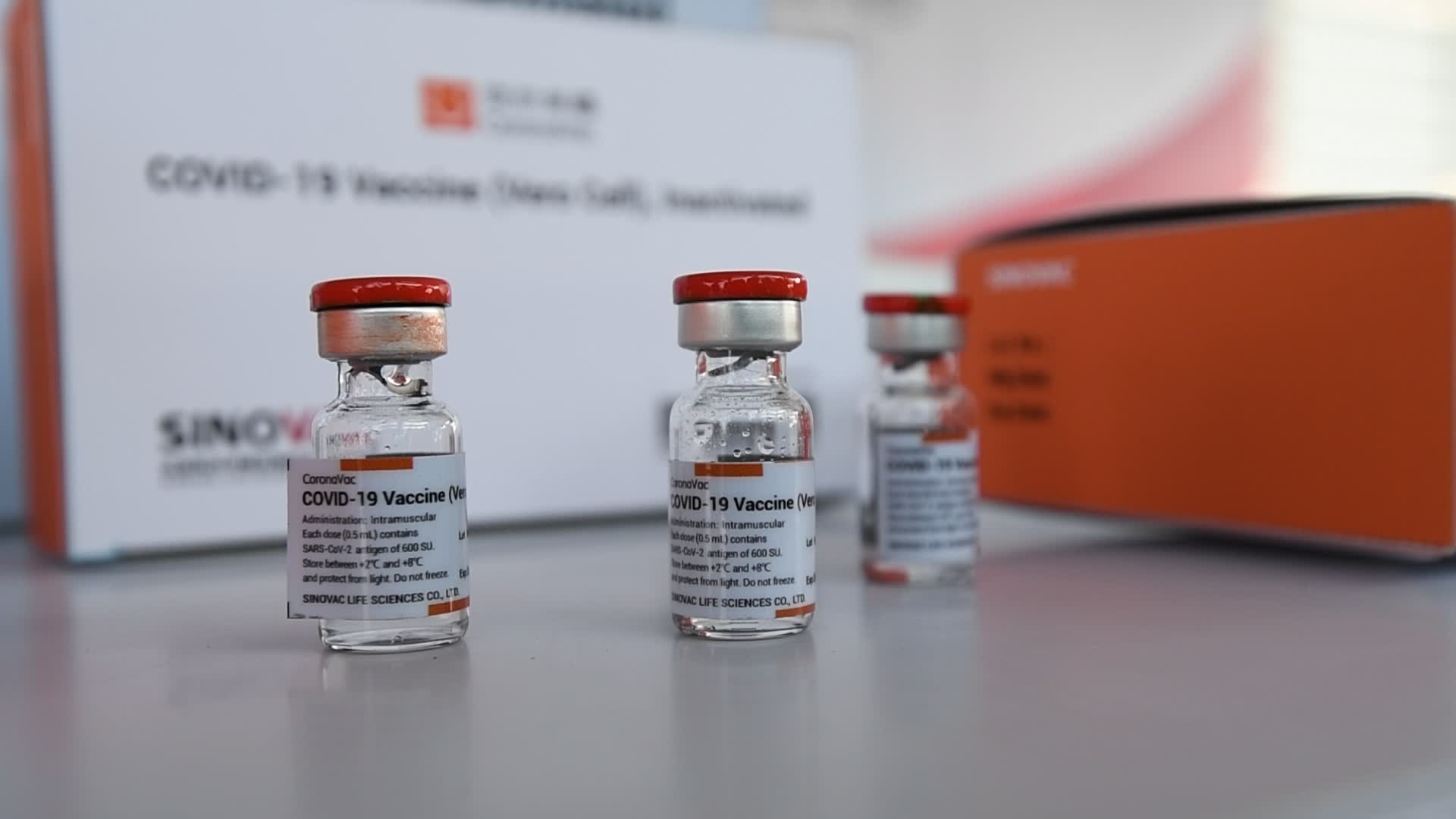First batch of 200,000 doses of the Sinovac vaccine from China arrives in Thailand