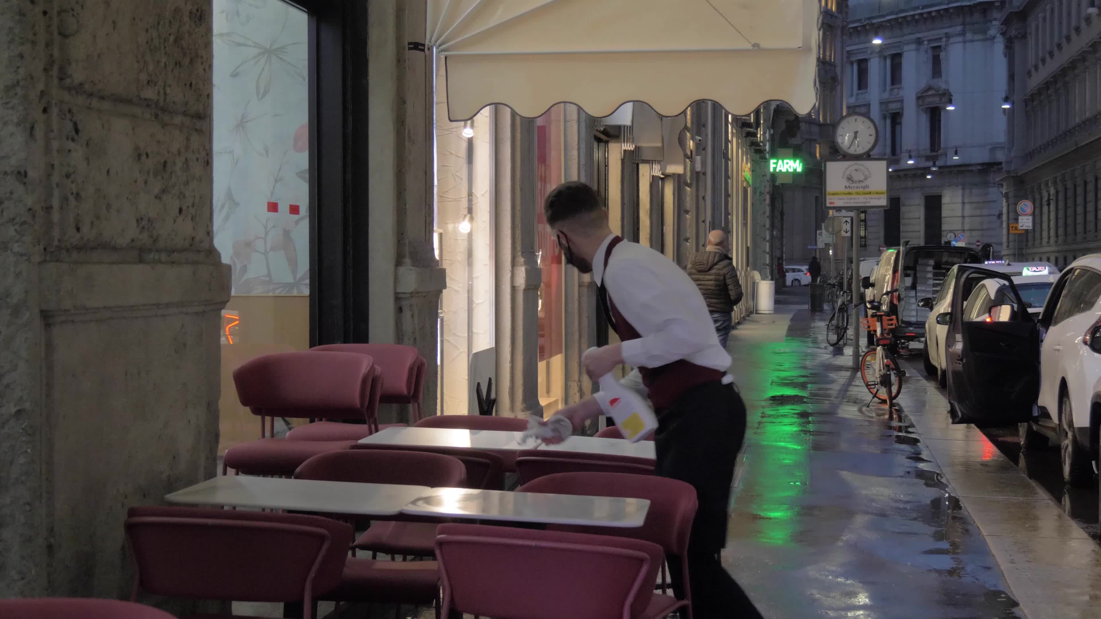 Daily life in Milan amid the Covid-19 pandemic