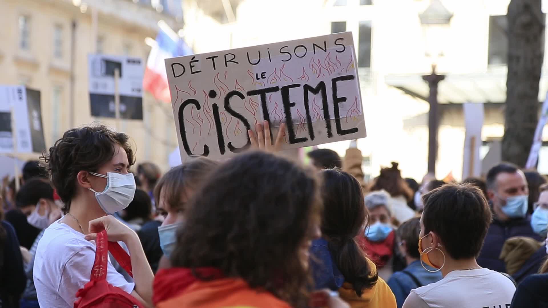 Demonstration to ask for the Medically Assisted Reproduction for all in Paris