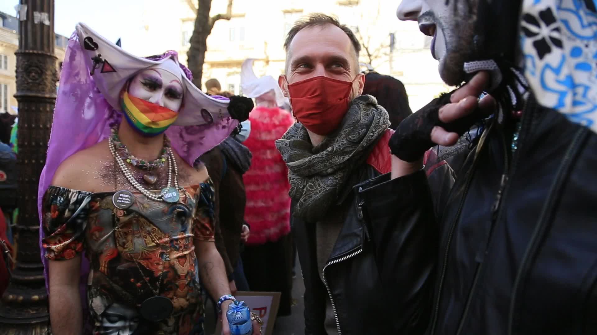 Demonstration to ask for the Medically Assisted Reproduction for all in Paris