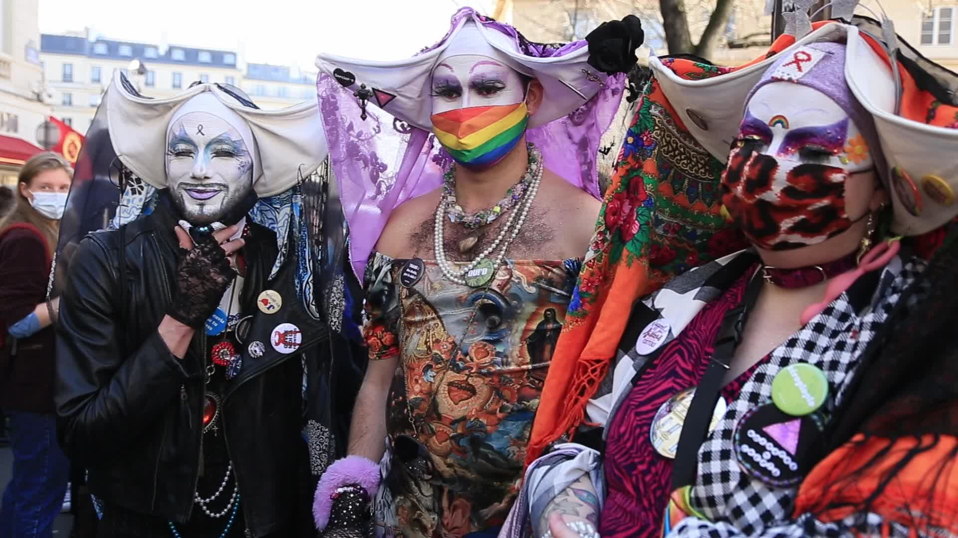 Demonstration to ask for the Medically Assisted Reproduction for all in Paris