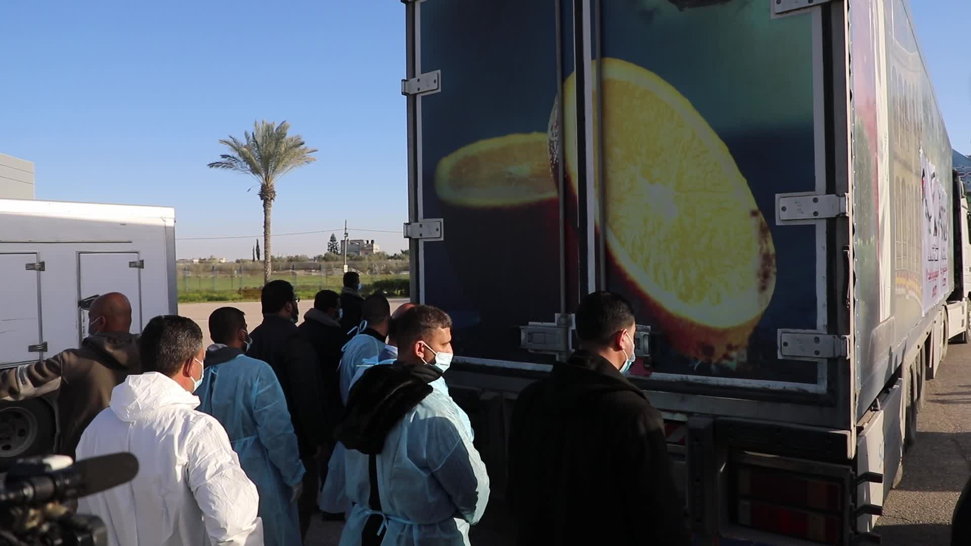 Coronavirus vaccine Sputnik V arrive in Gaza