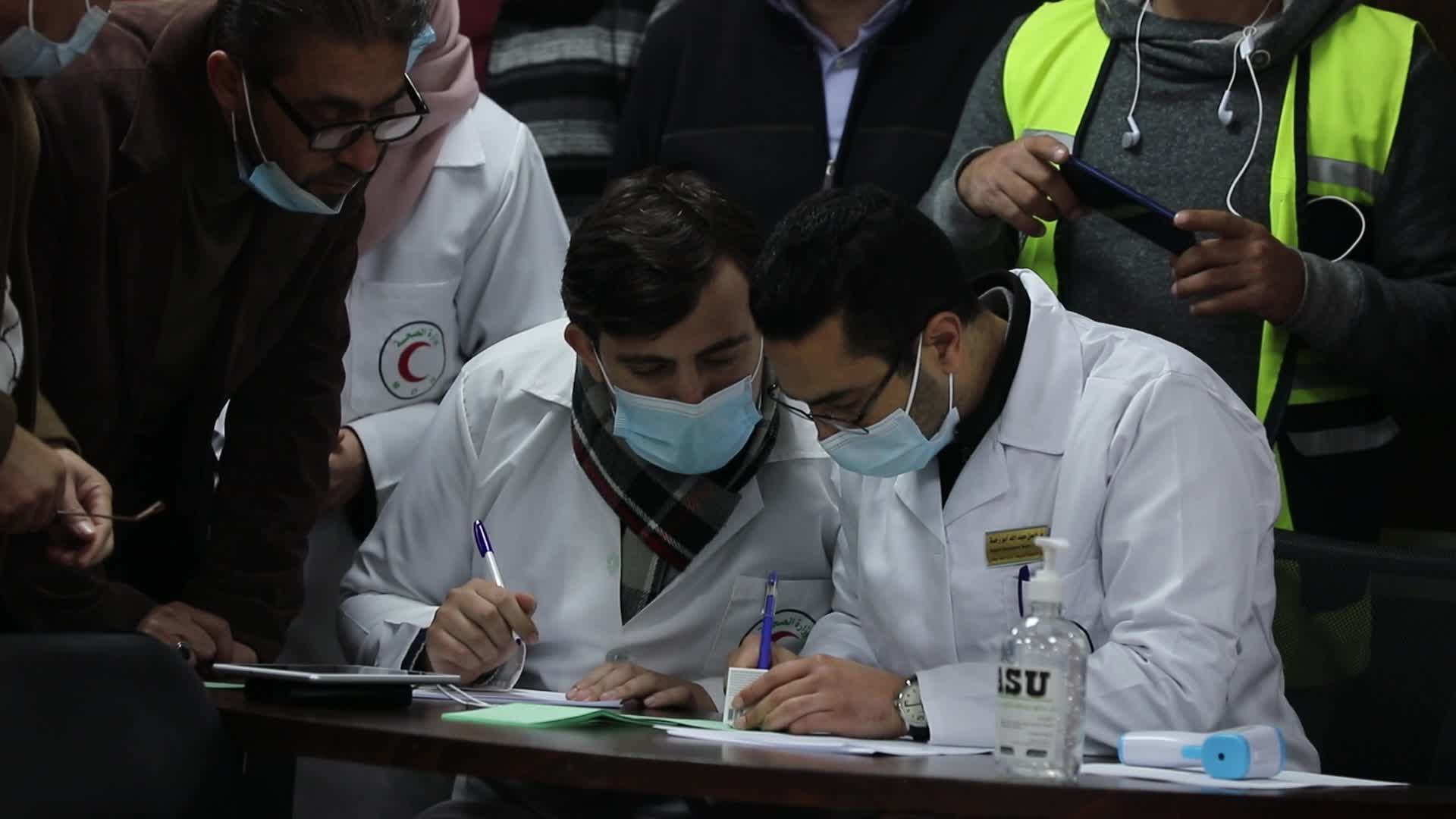 Coronavirus vaccine Sputnik V arrive in Gaza