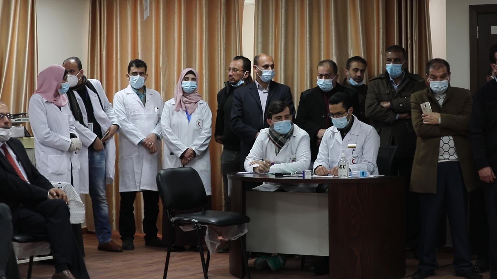 Coronavirus vaccine Sputnik V arrive in Gaza