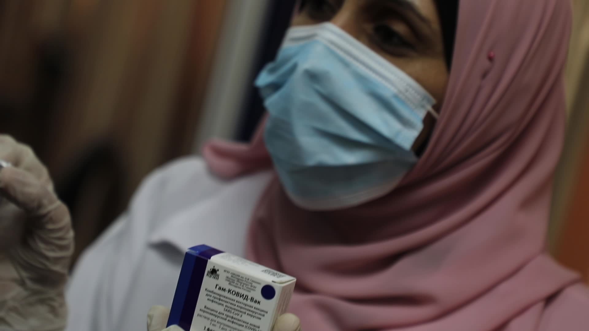 Coronavirus vaccine Sputnik V arrive in Gaza