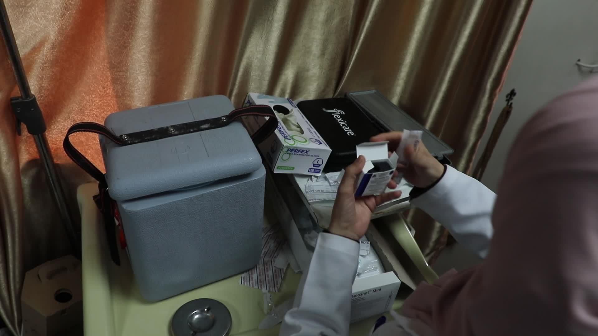 Coronavirus vaccine Sputnik V arrive in Gaza
