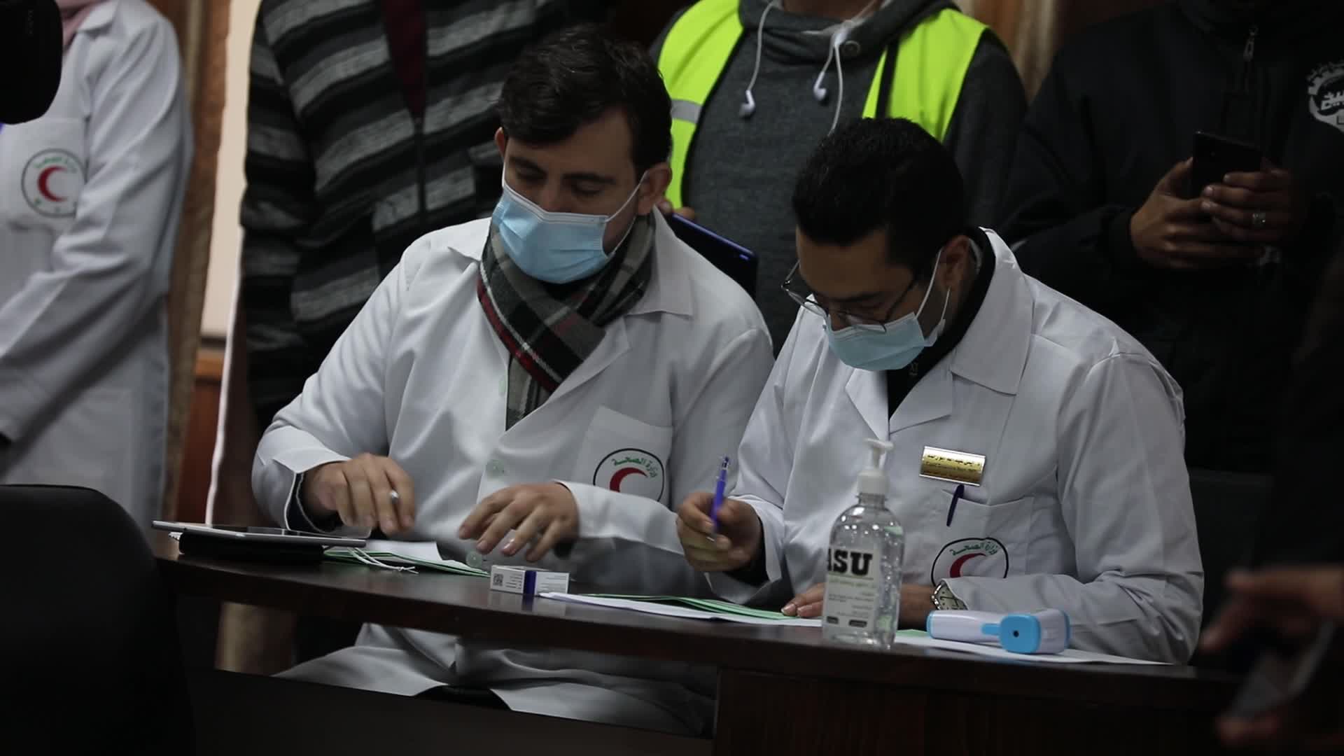 Coronavirus vaccine Sputnik V arrive in Gaza