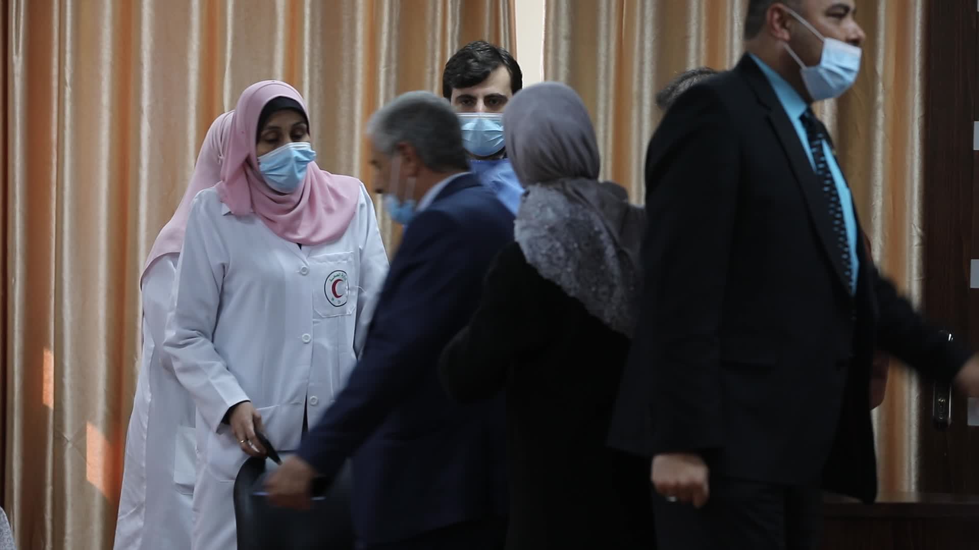 Coronavirus vaccine Sputnik V arrive in Gaza