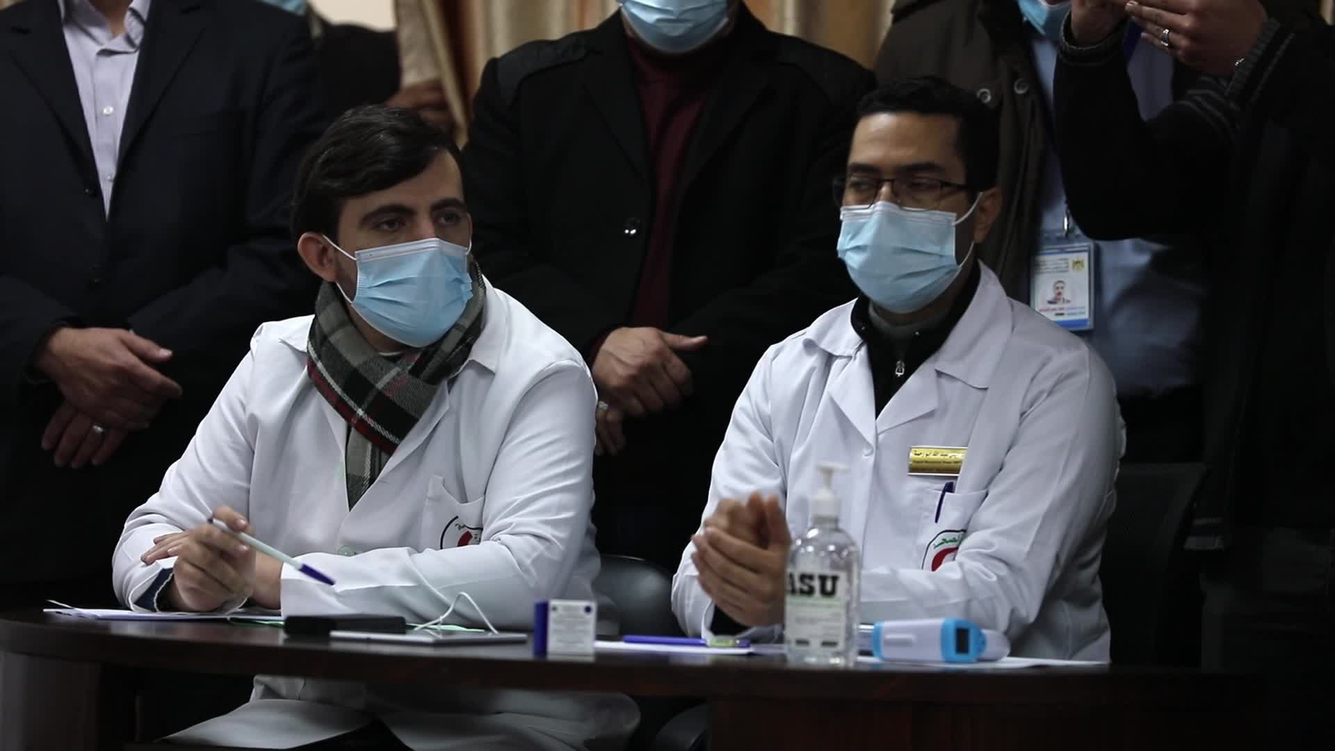 Coronavirus vaccine Sputnik V arrive in Gaza