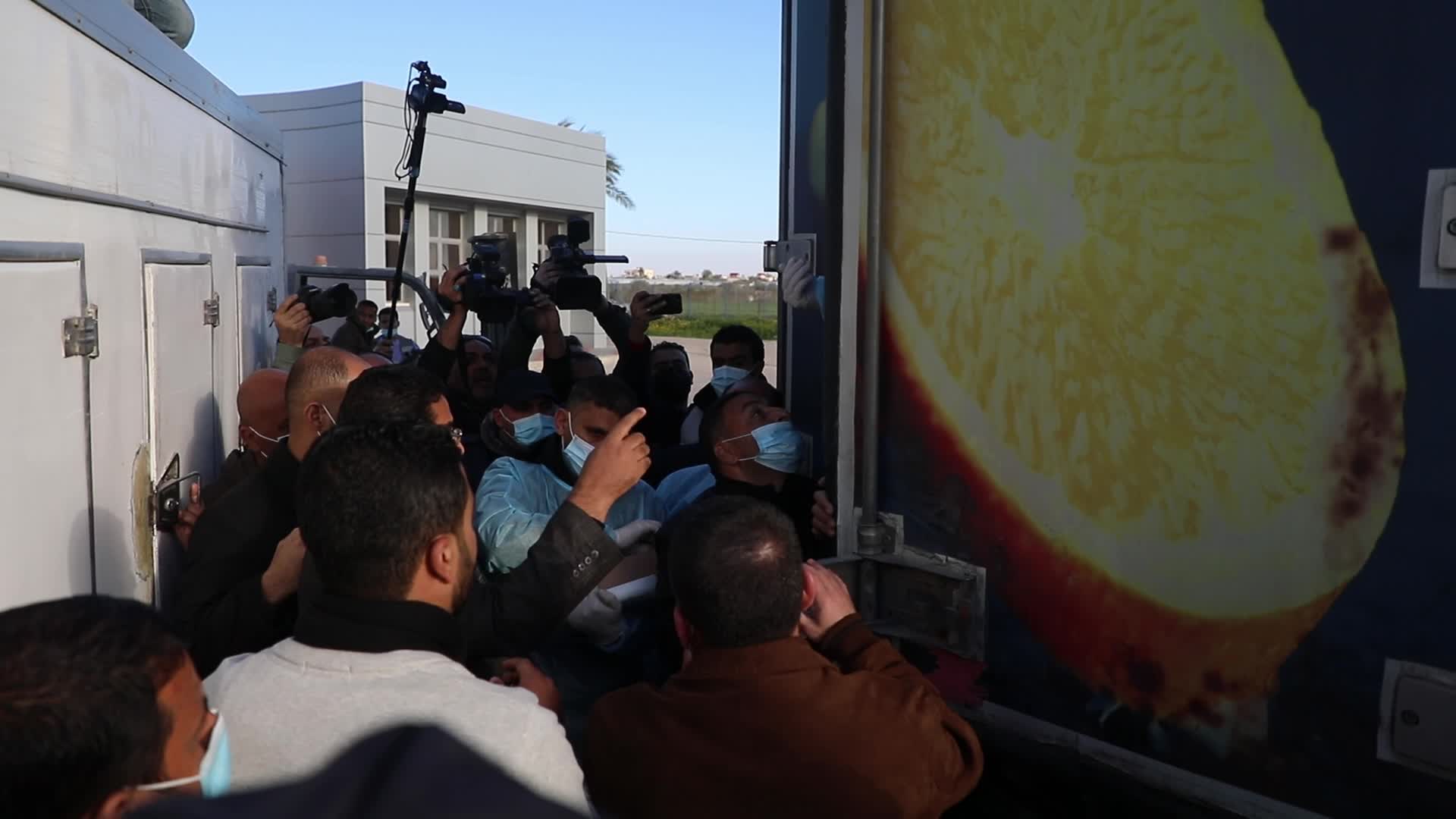 Coronavirus vaccine Sputnik V arrive in Gaza