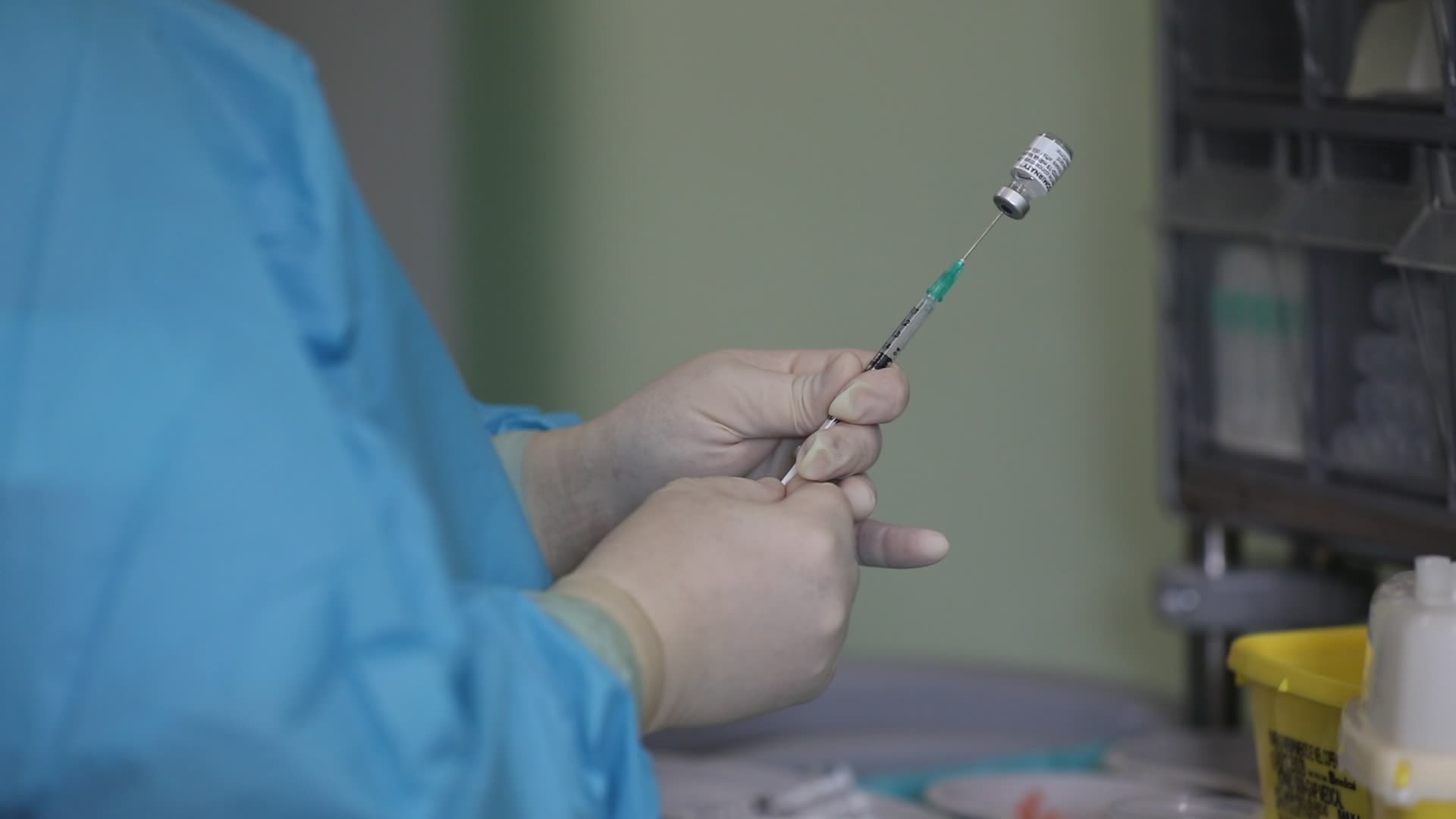 Coronavirus Vaccination For Over 80 In Milan