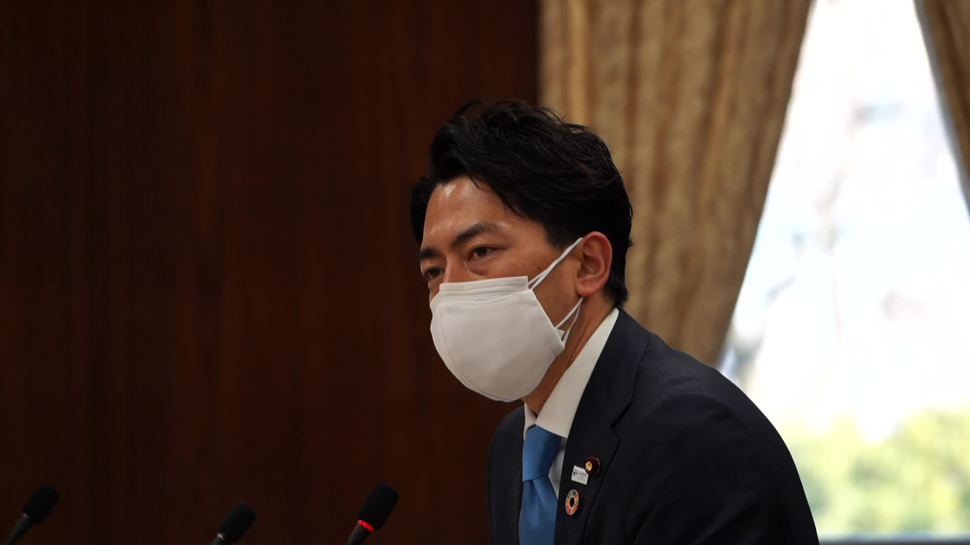 Debate session in the lower house in Tokyo