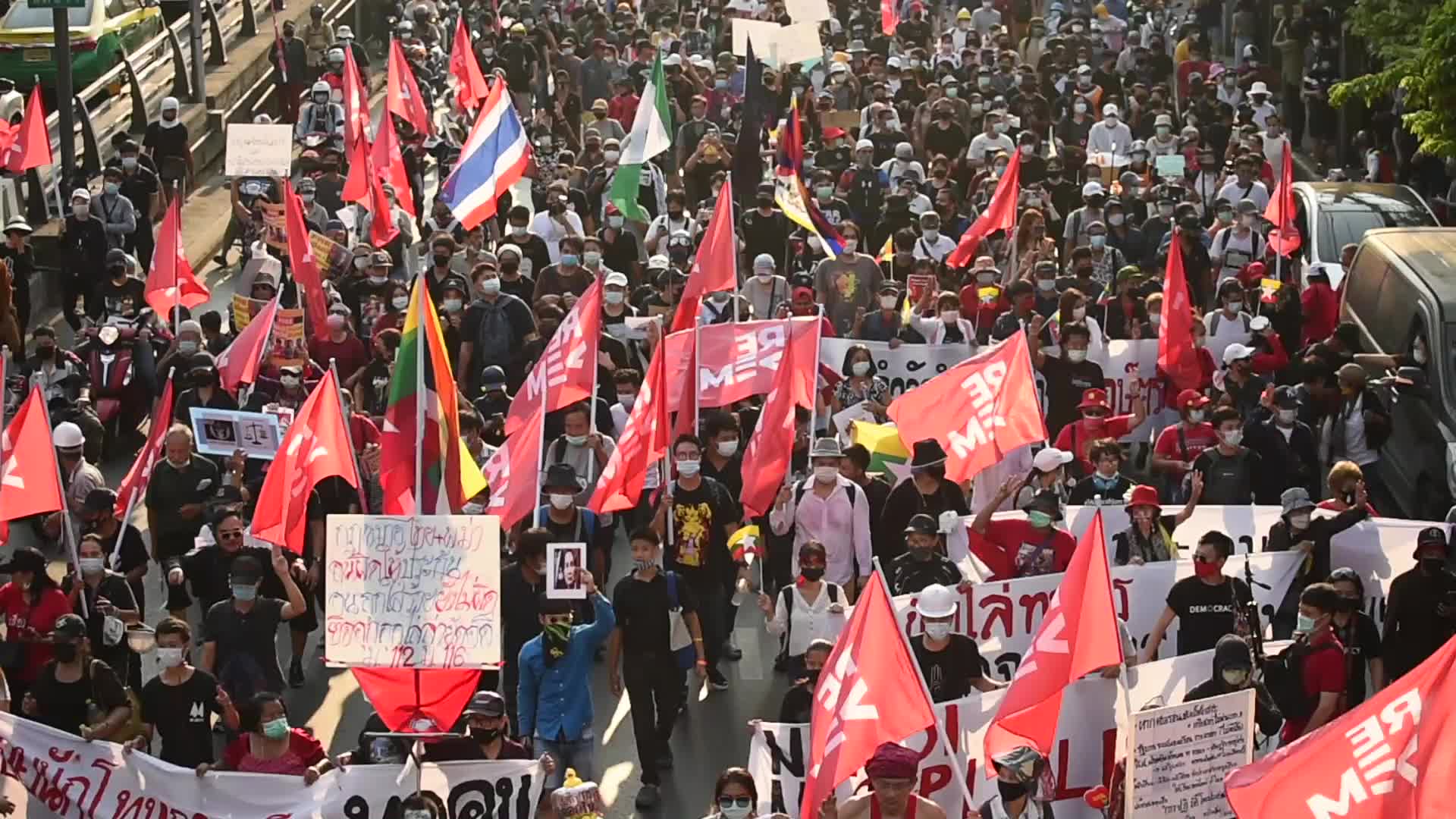 Anti-government protest in Bangkok