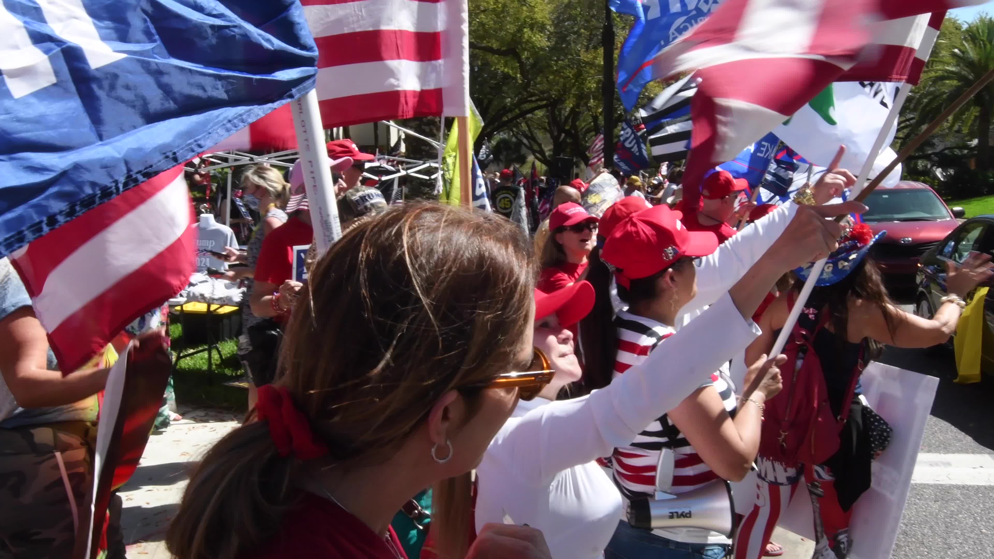 Trump Supporters Rally at CPAC in Orlando