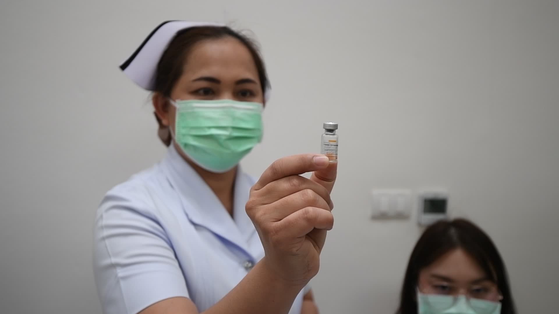 First Batch Of Coronavirus Vaccines Administered To Health Workers In Thailand