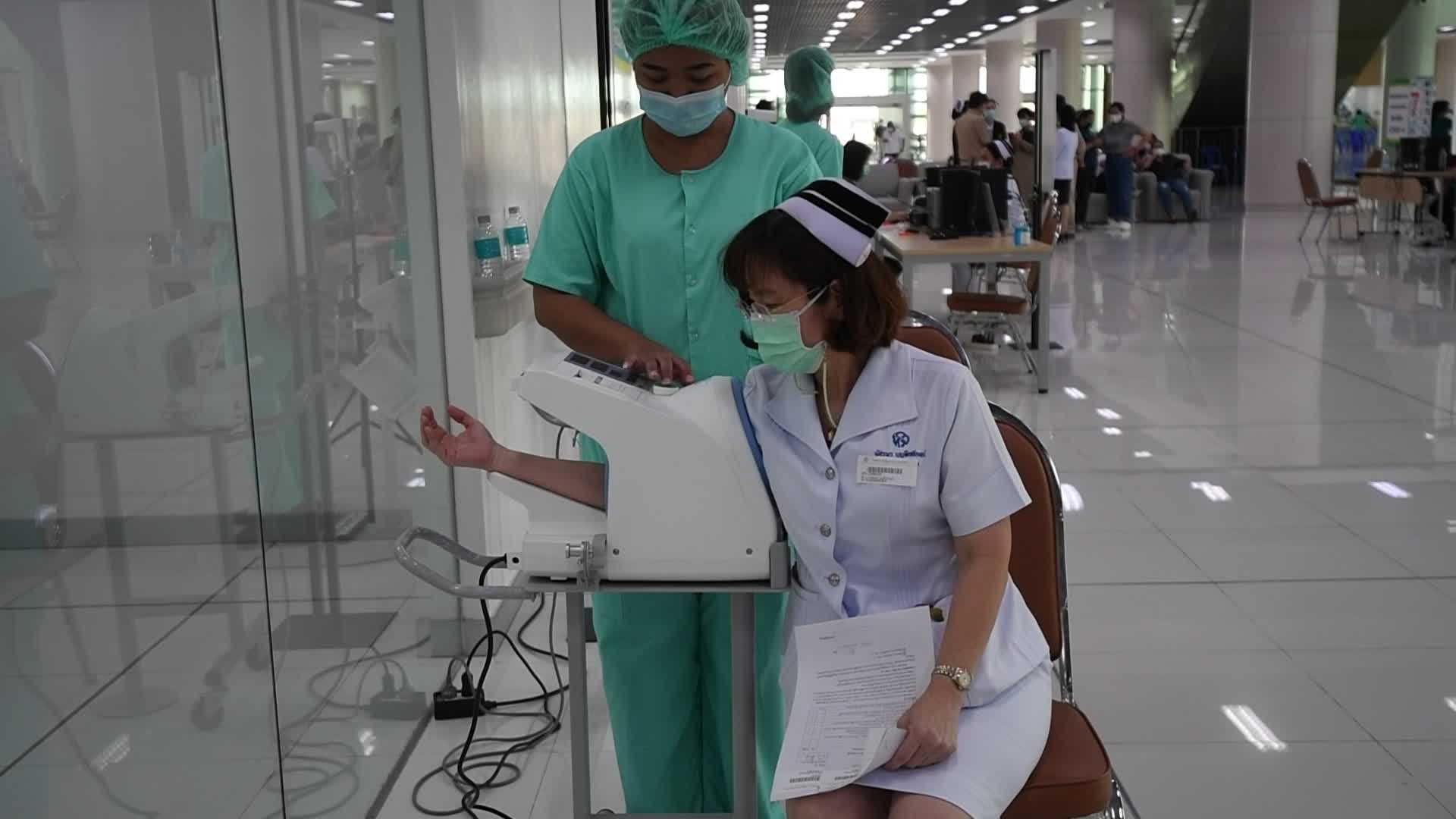 First Batch Of Coronavirus Vaccines Administered To Health Workers In Thailand