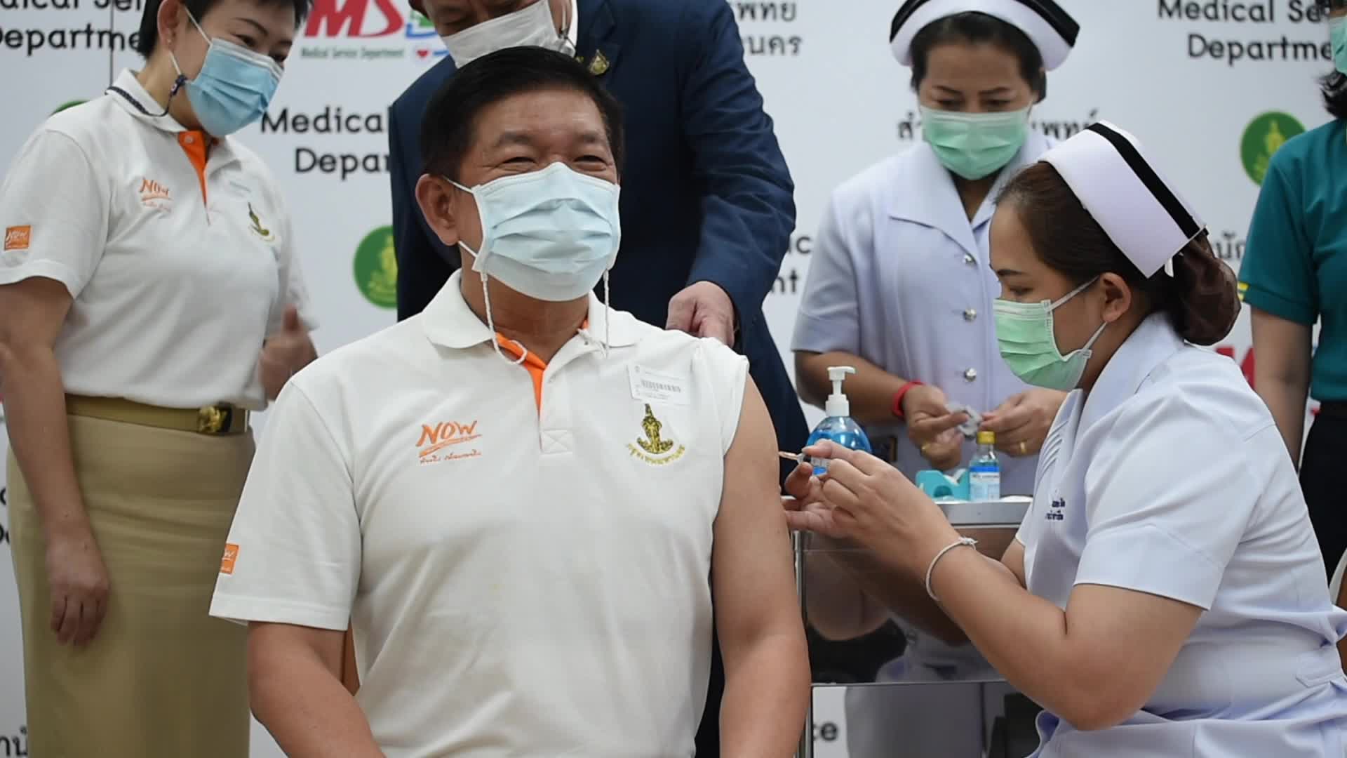 Thailand begins inoculation program against COVID-19