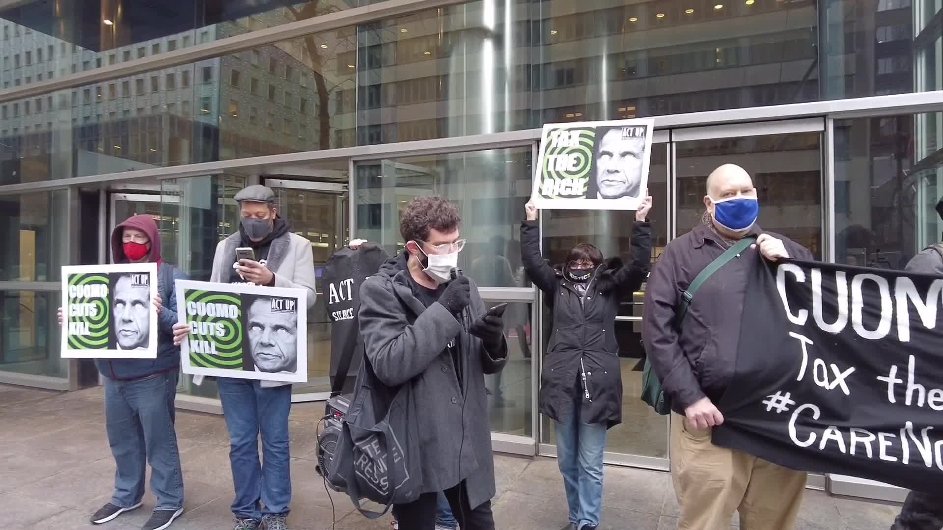 Rally Against Governor Cuomo’s Subsidy Cuts to New Yorkers