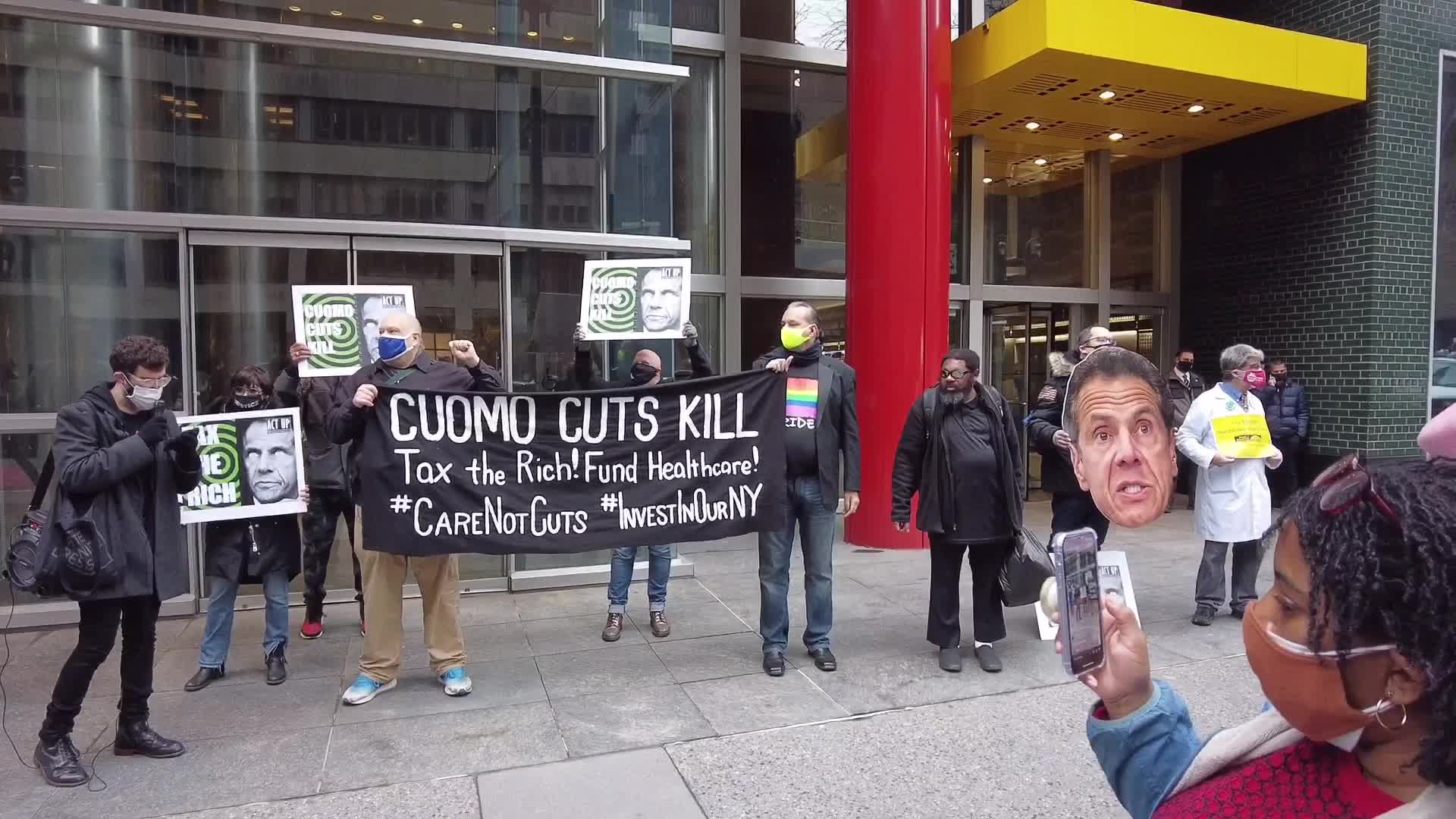 Rally Against Governor Cuomo’s Subsidy Cuts to New Yorkers