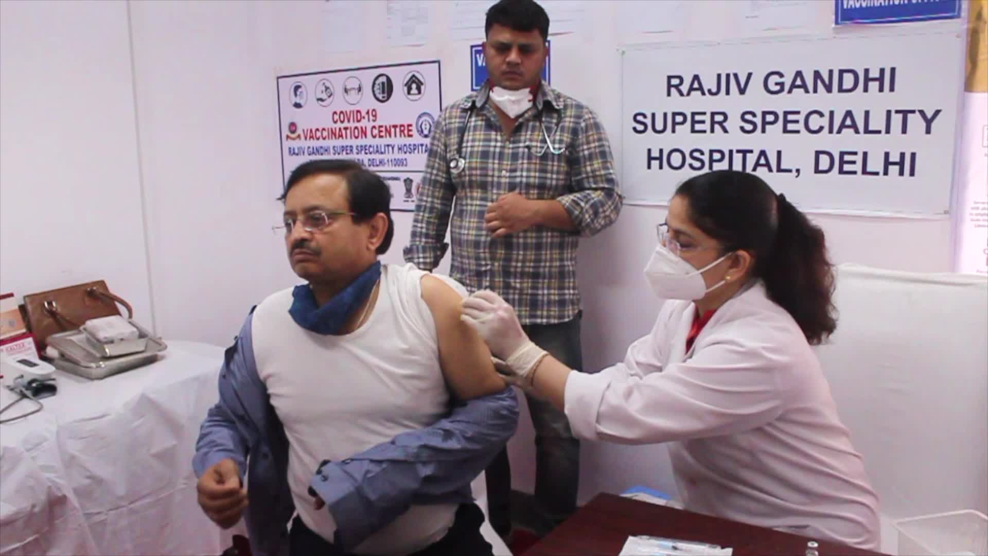 Covid-19 Vaccination Drive In New Delhi