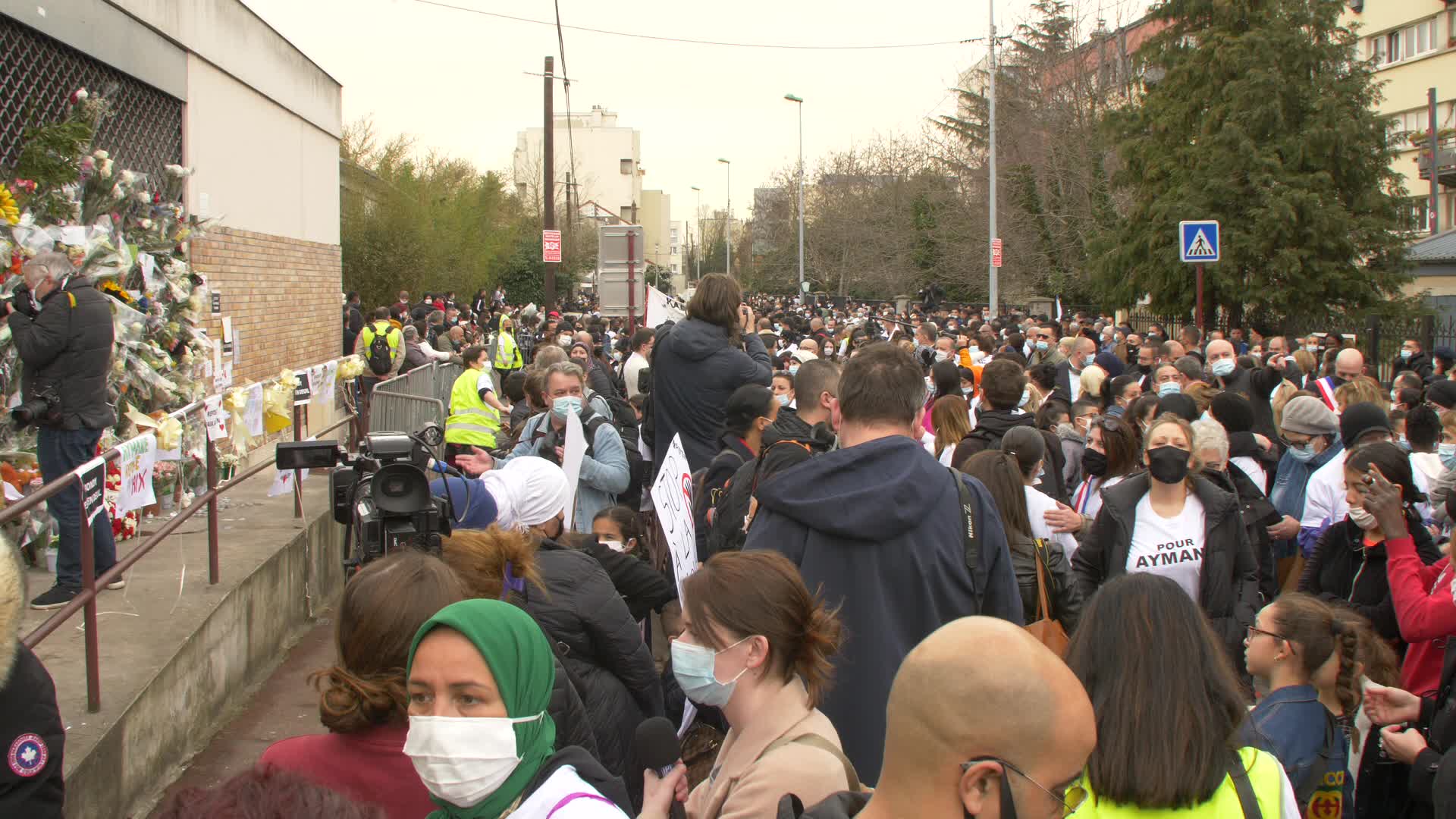 White march for Aymane, 15-year-old murdered on the outskirts of Paris