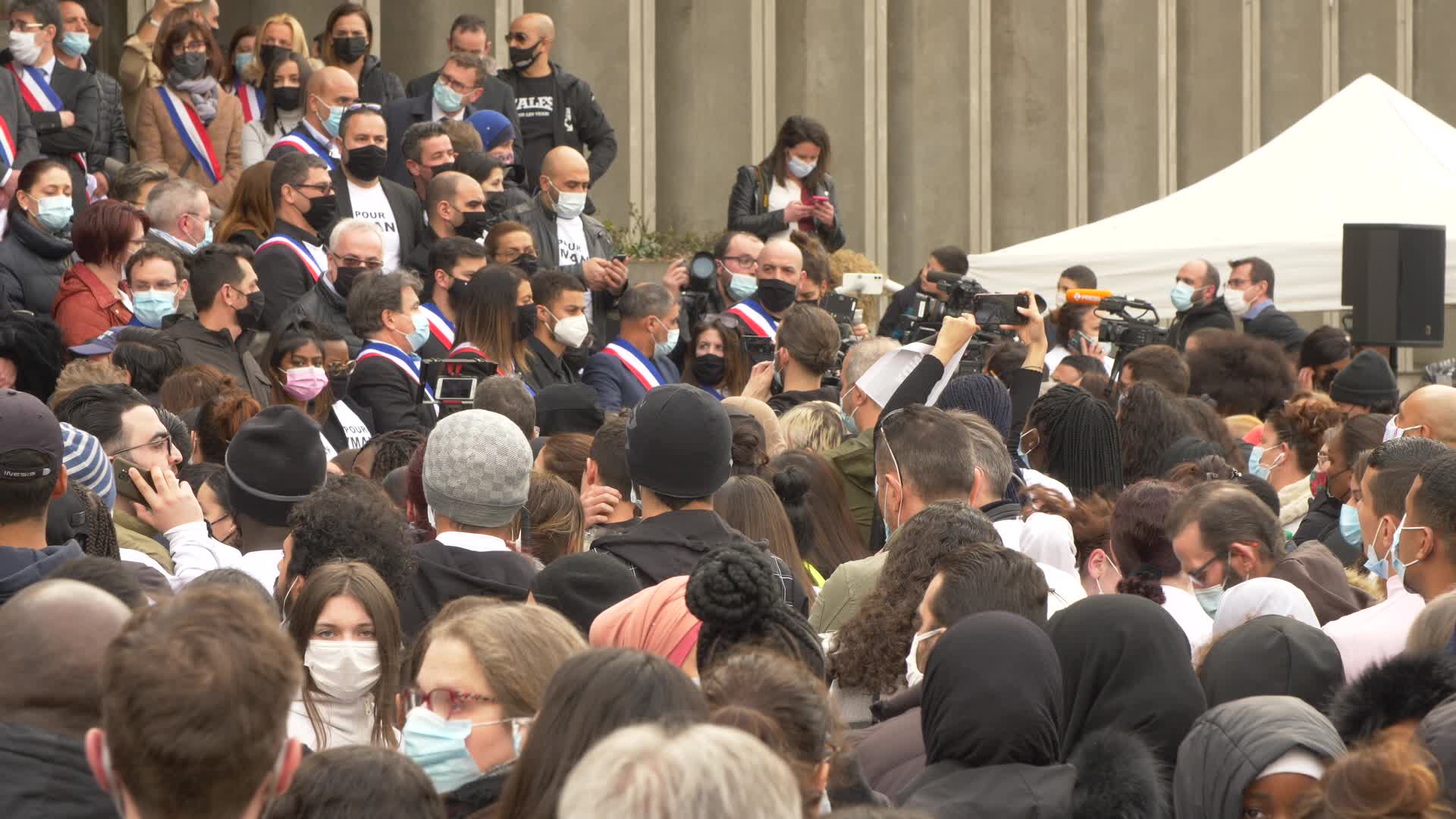 White march for Aymane, 15-year-old murdered on the outskirts of Paris