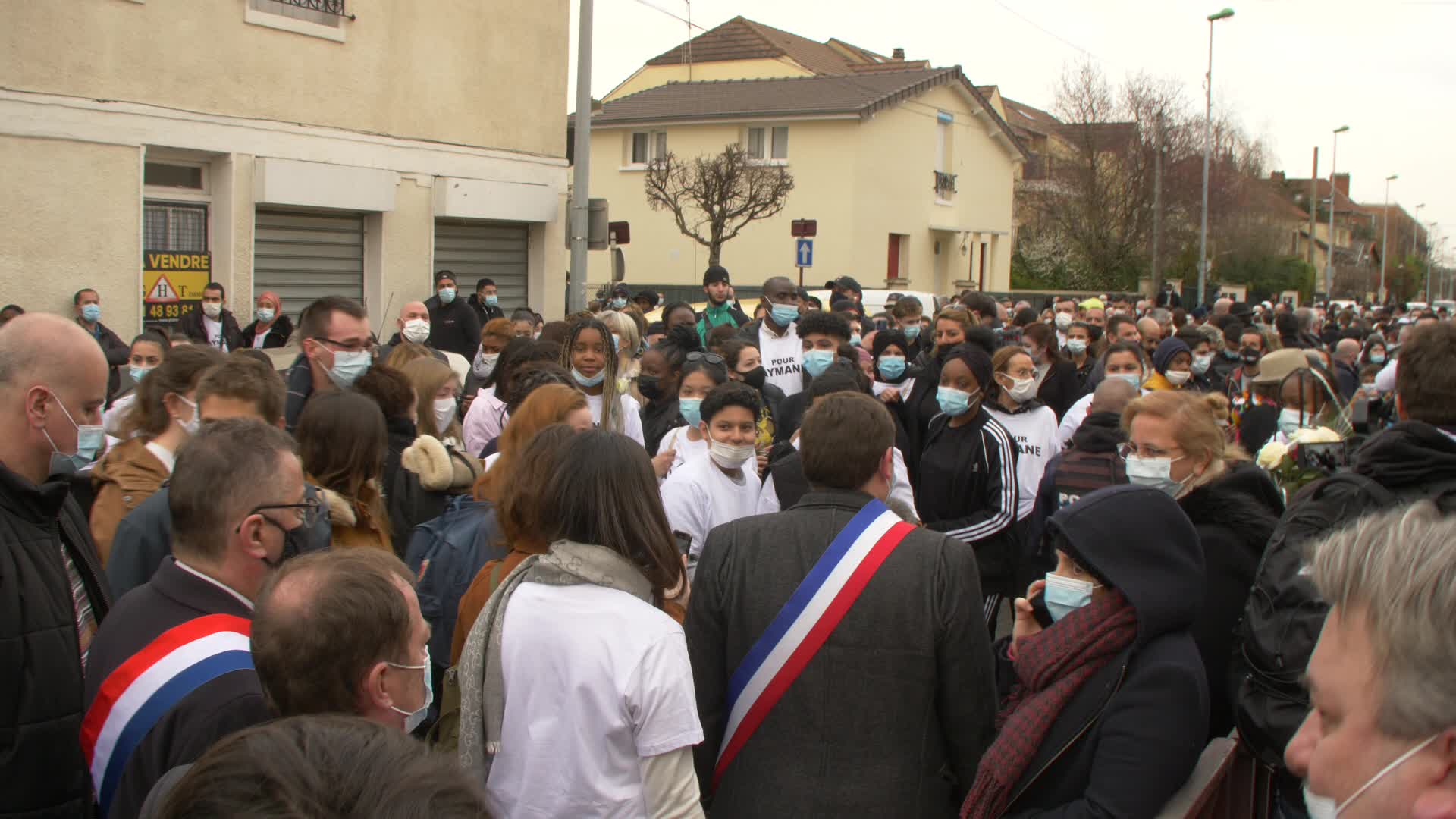 White march for Aymane, 15-year-old murdered on the outskirts of Paris