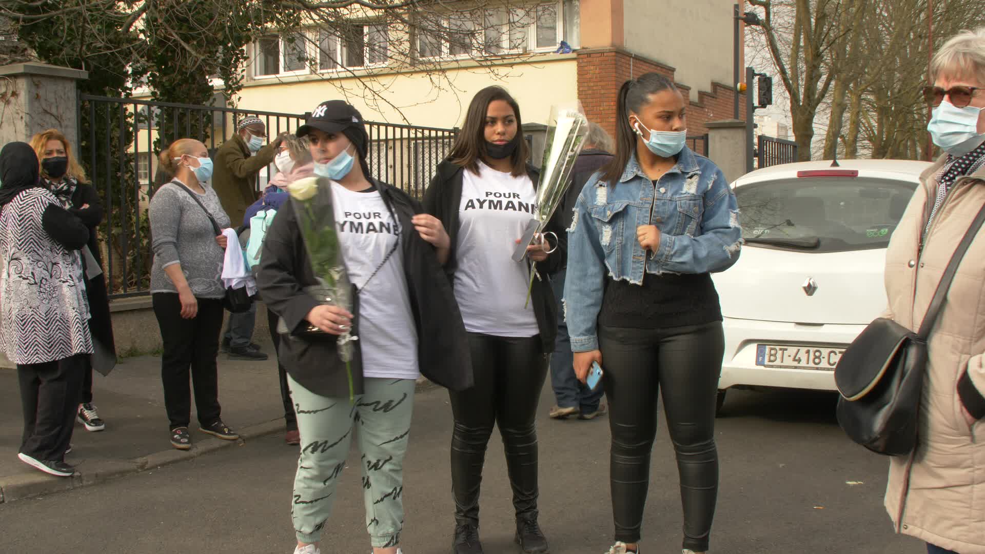 White march for Aymane, 15-year-old murdered on the outskirts of Paris