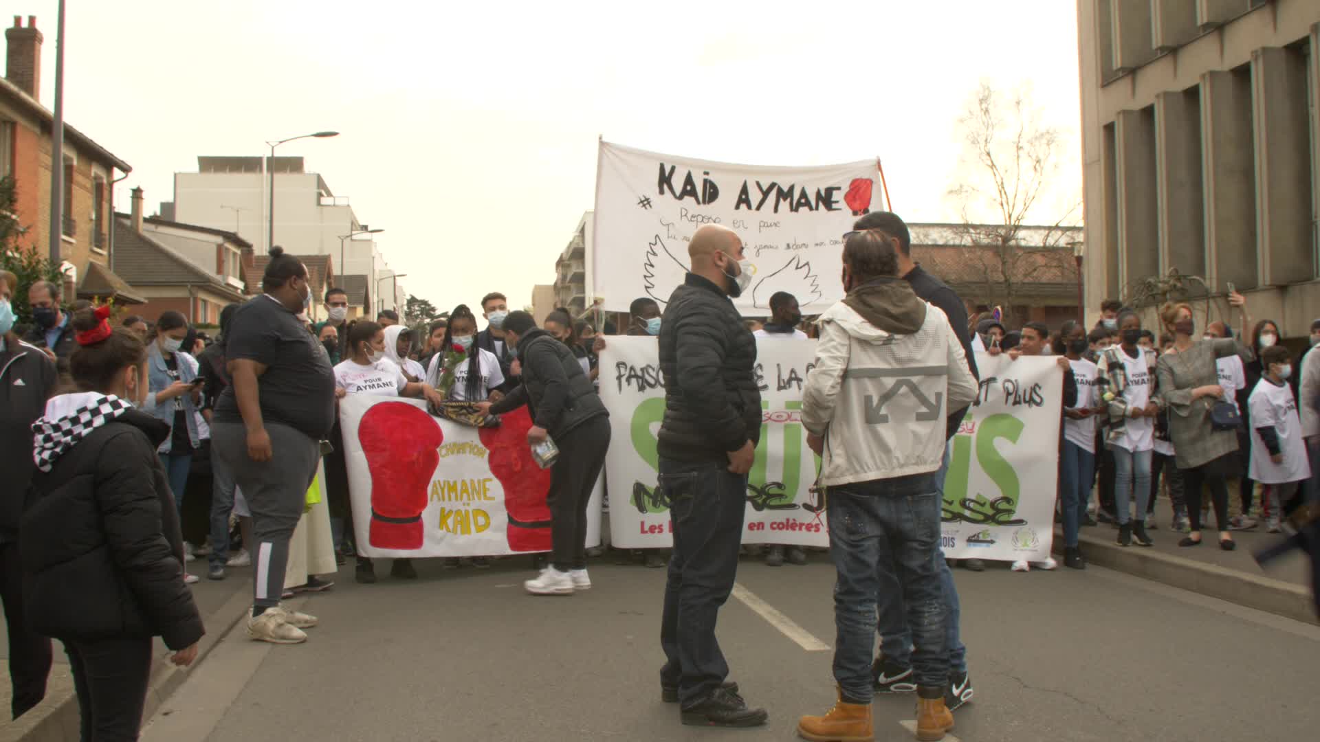 White march for Aymane, 15-year-old murdered on the outskirts of Paris