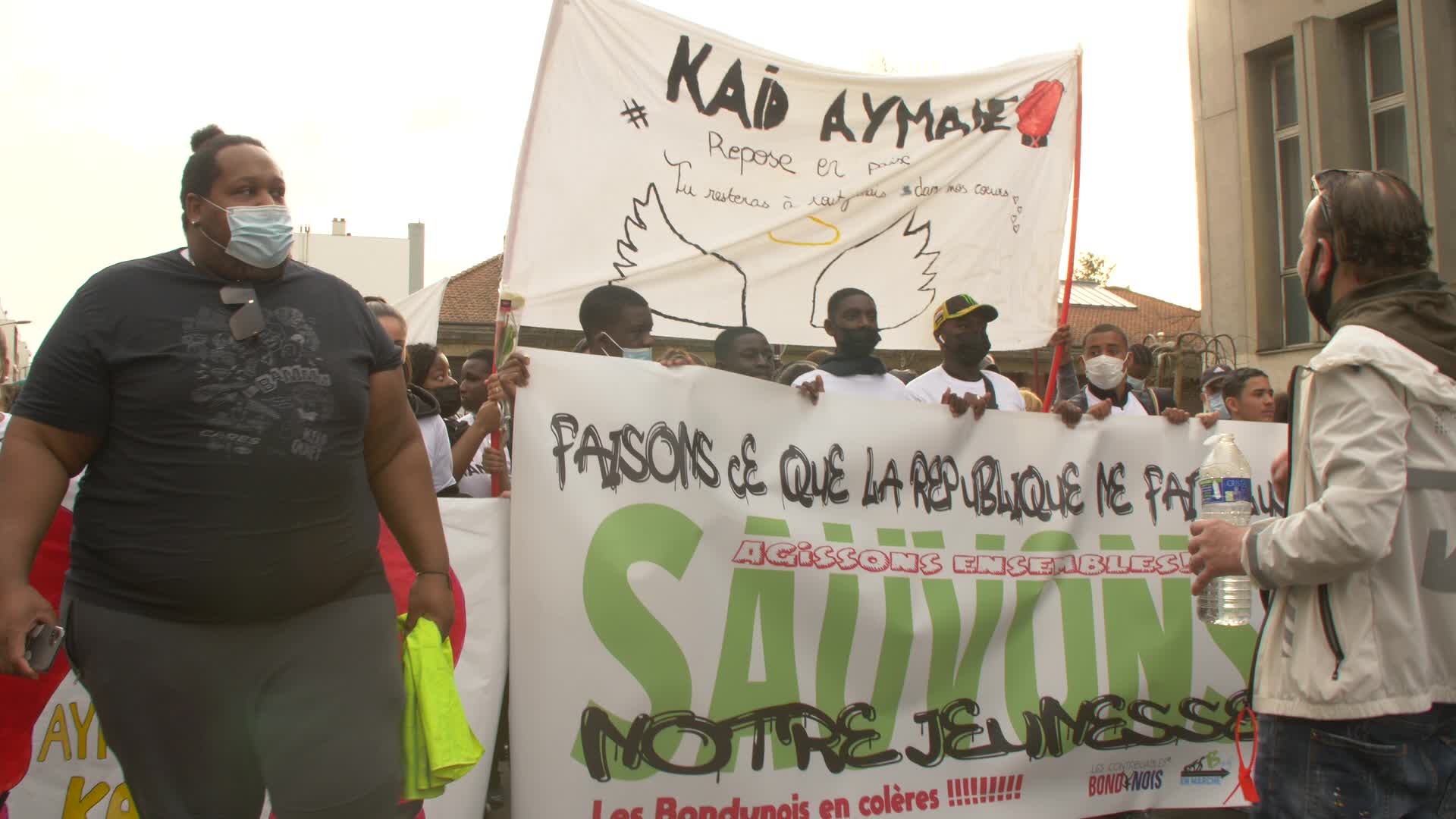 White march for Aymane, 15-year-old murdered on the outskirts of Paris