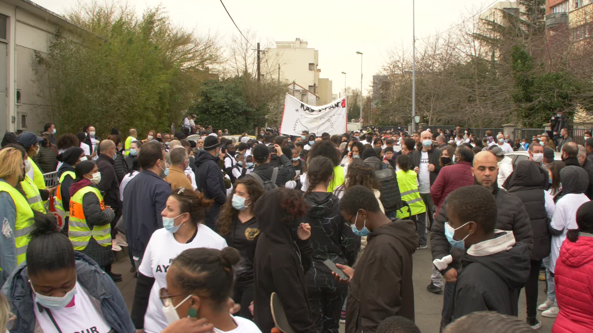 White march for Aymane, 15-year-old murdered on the outskirts of Paris