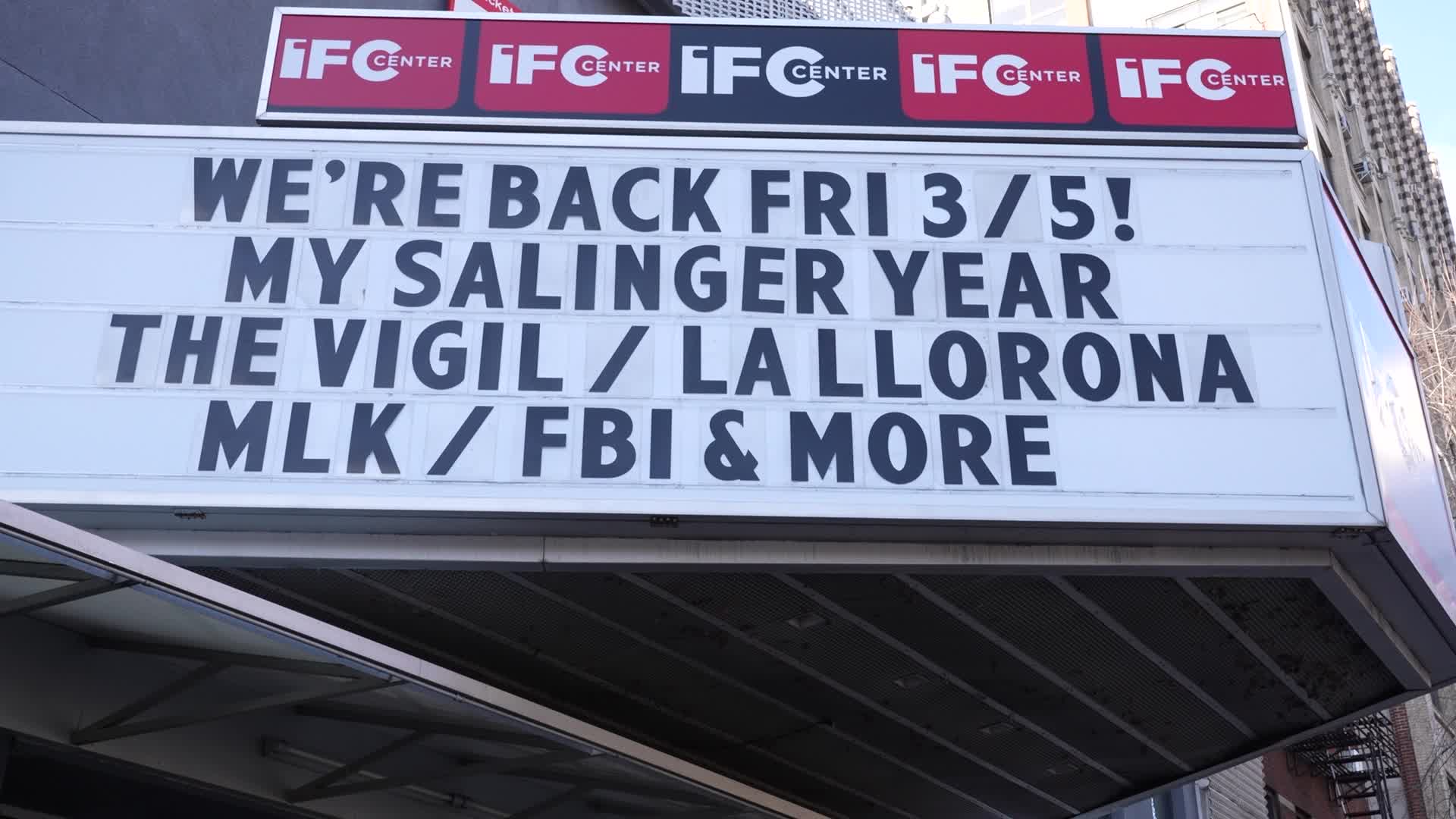 IFC Movie Theater to Reopen in New York City