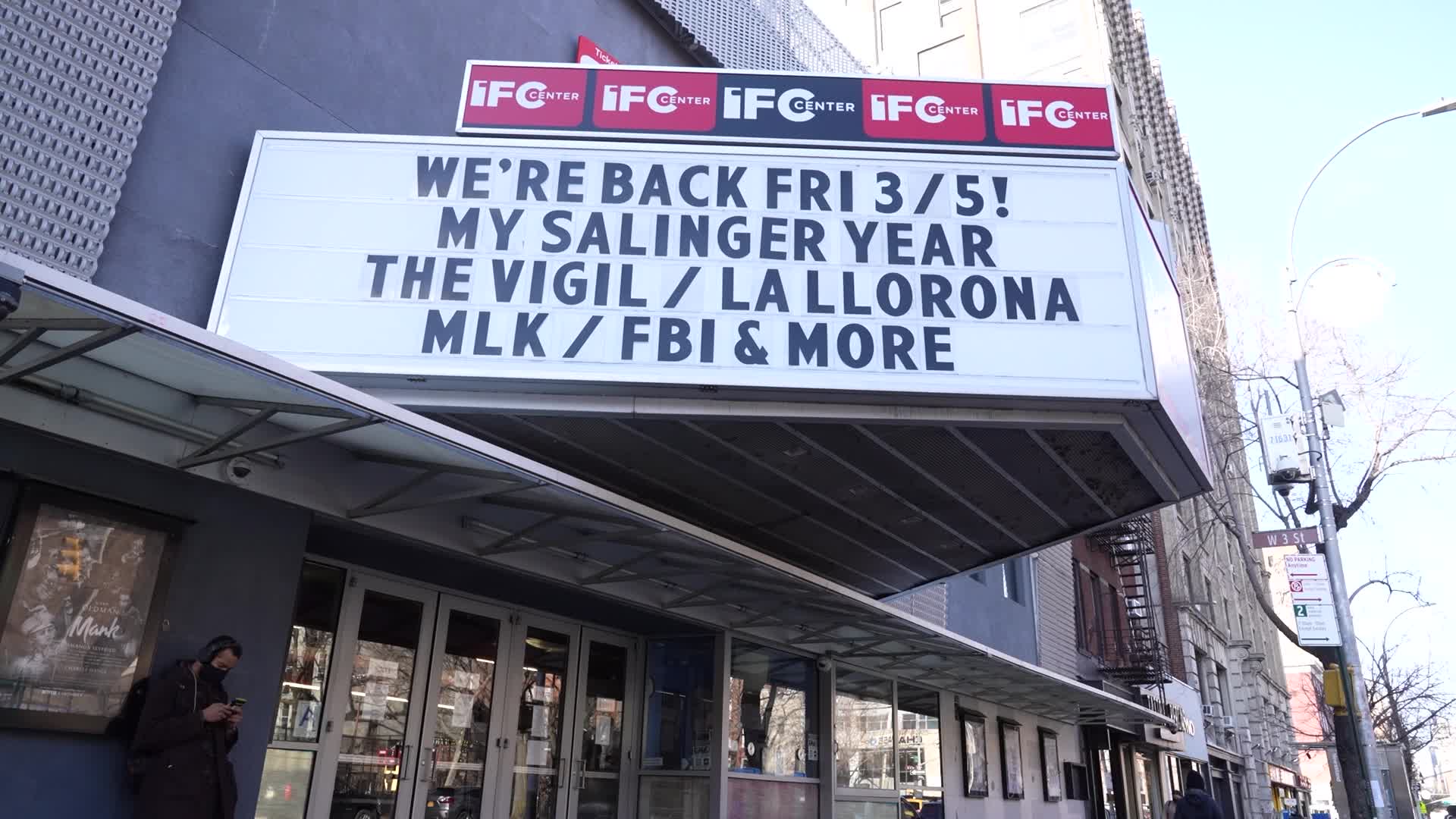 IFC Movie Theater to Reopen in New York City