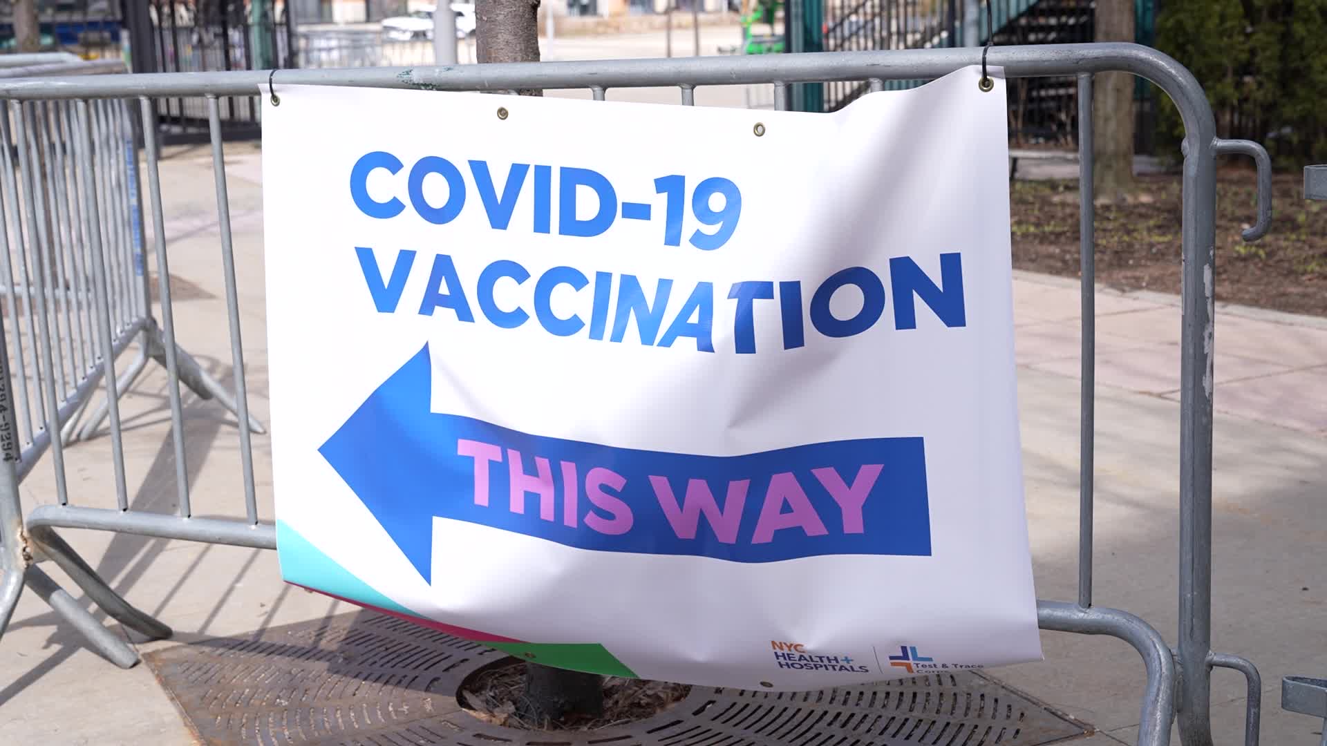 Citi Field Vaccination site in NYC