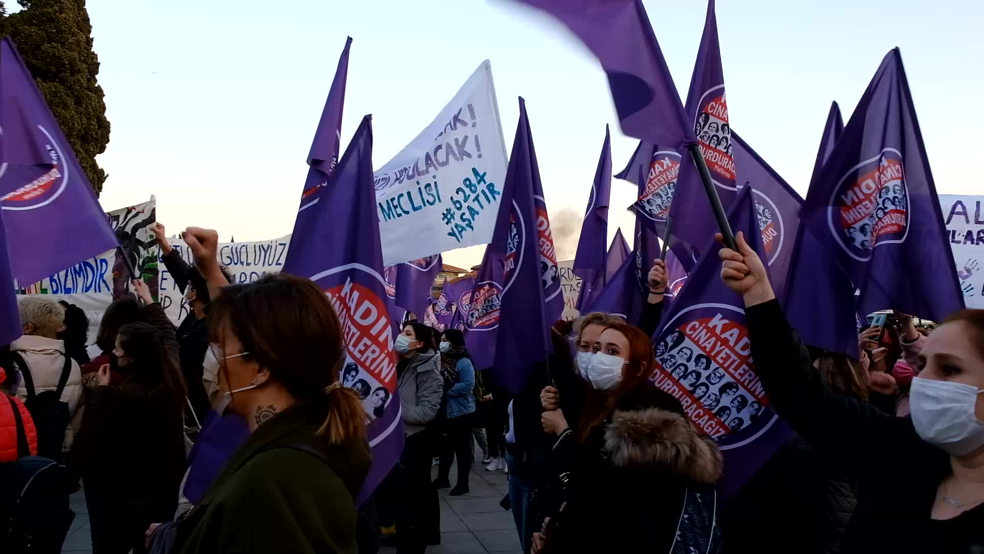 Women Protest Against Femicides In Istanbul