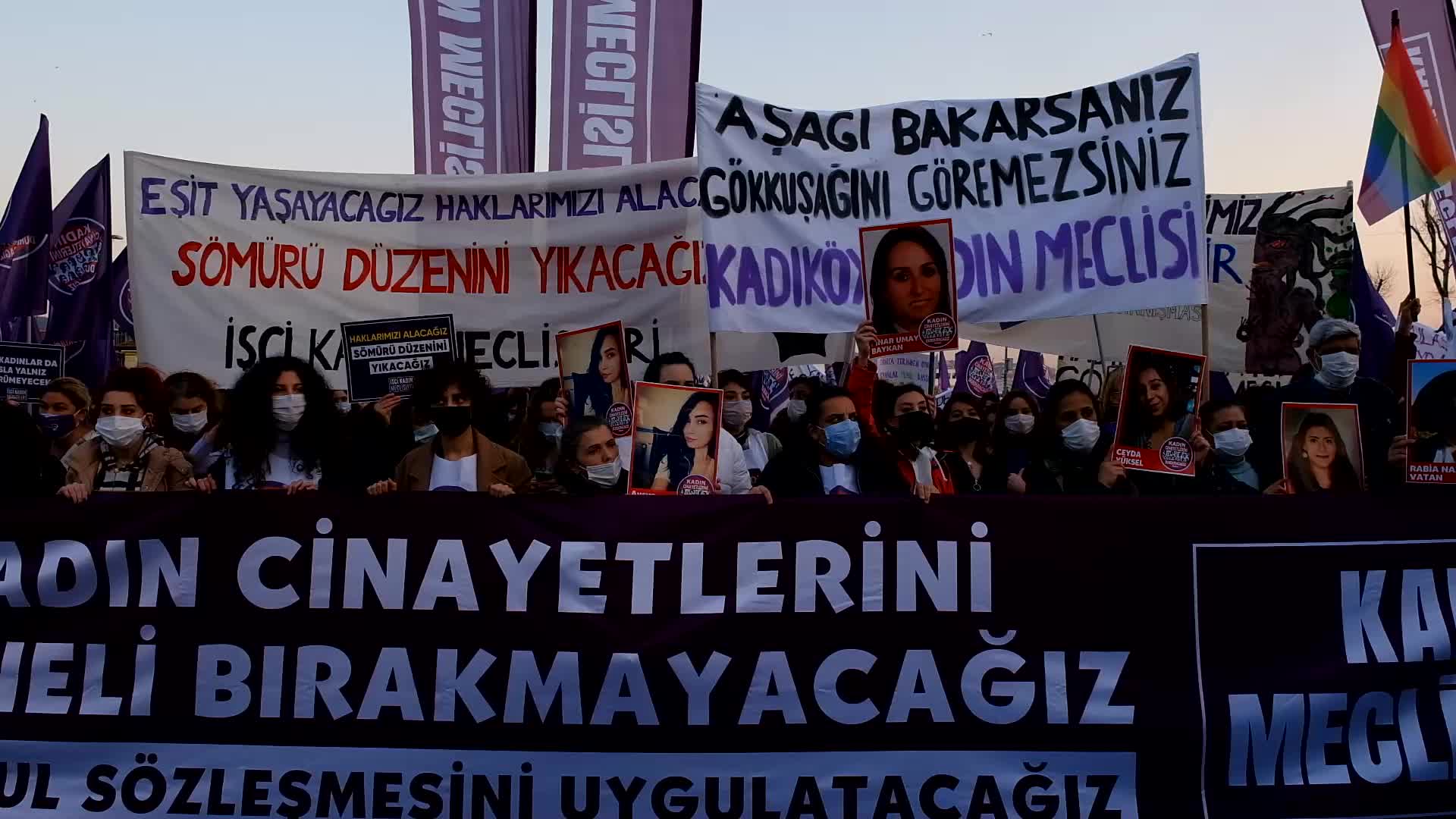 Women Protest Against Femicides In Istanbul