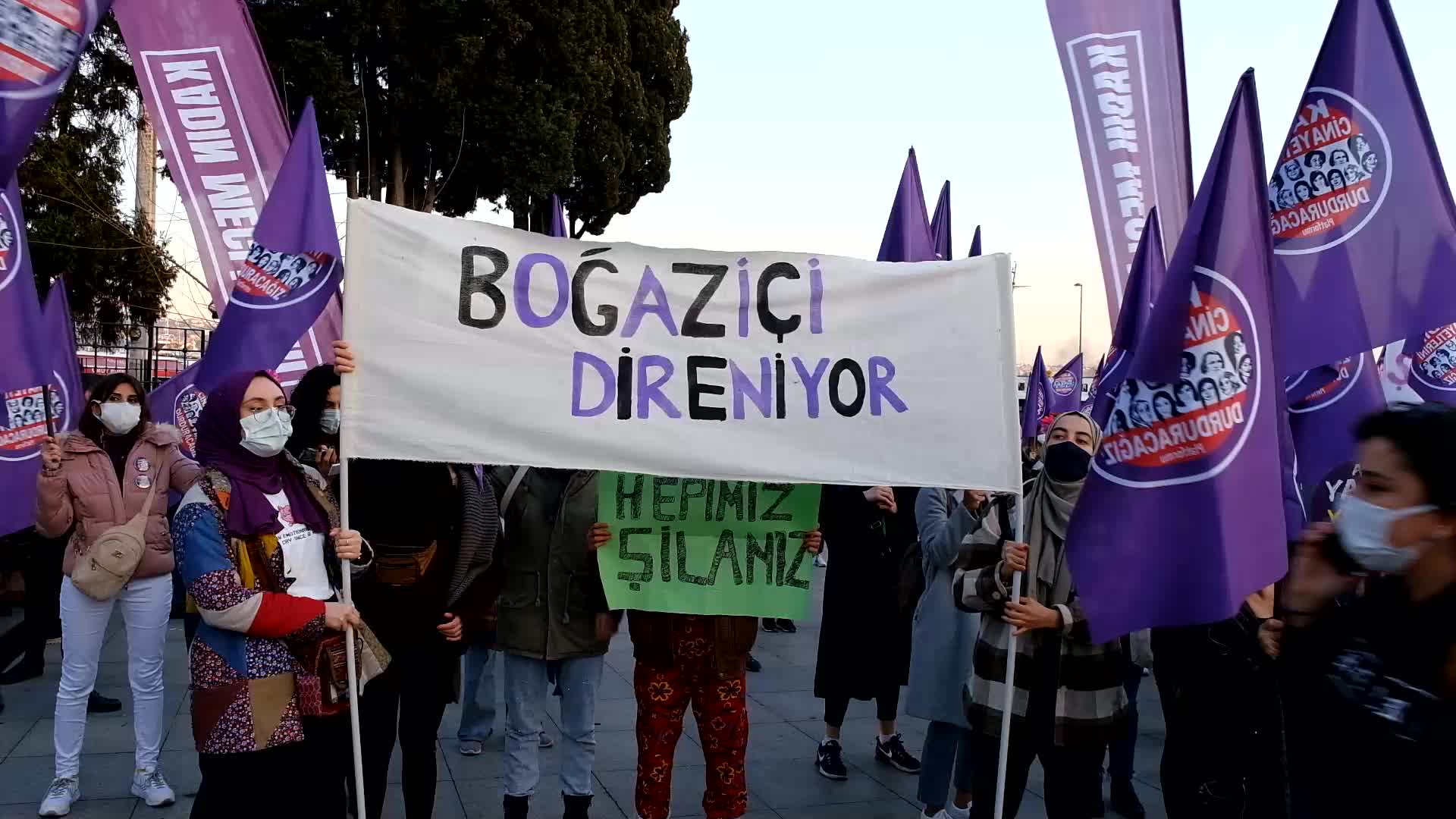 Women Protest Against Femicides In Istanbul
