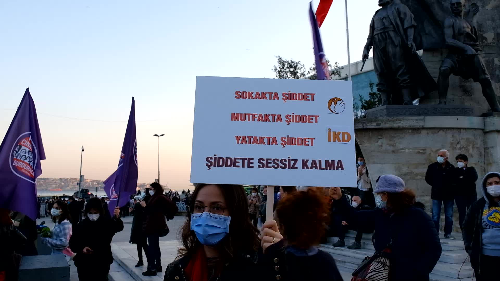 Women Protest Against Femicides In Istanbul