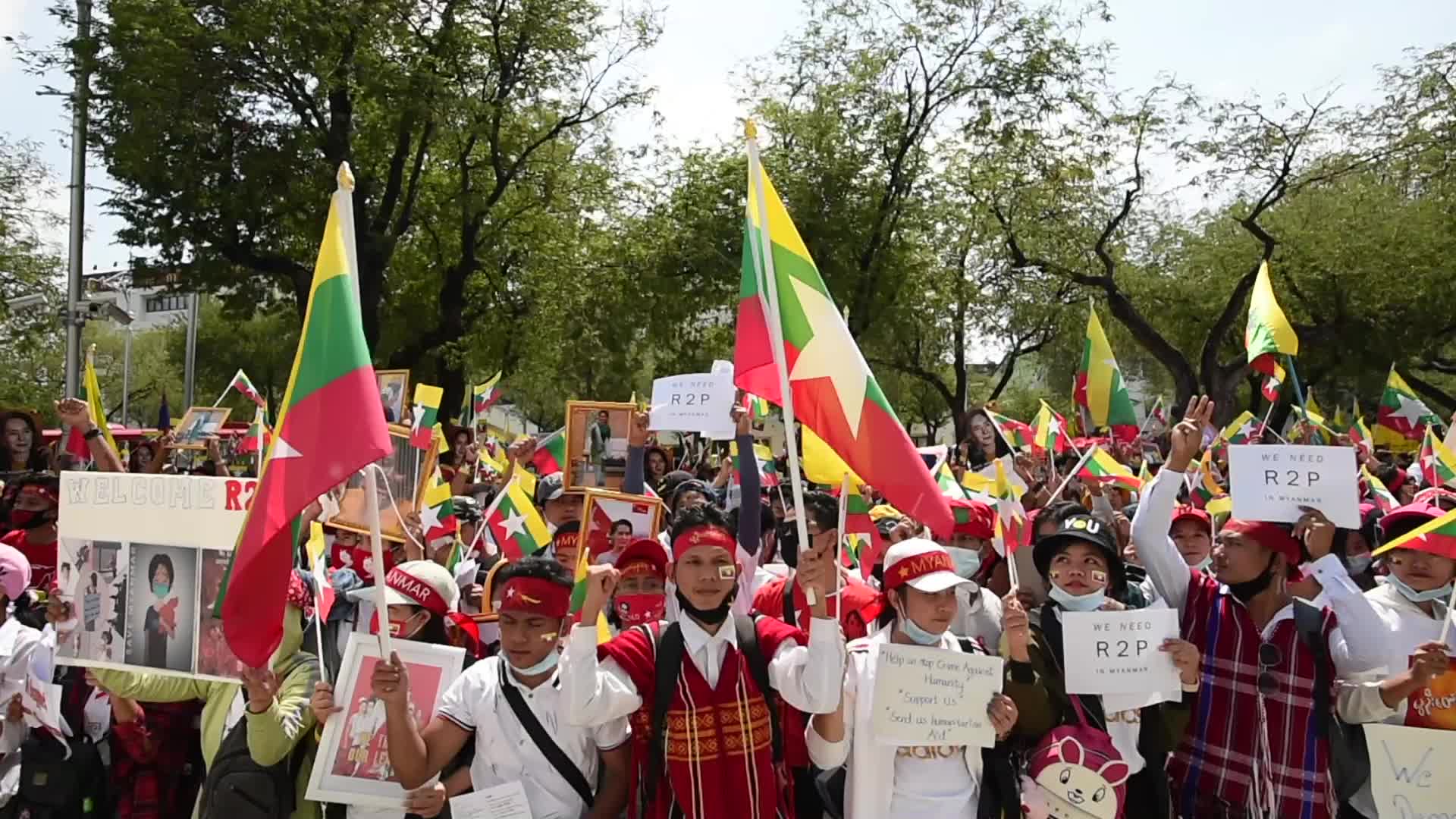 Anti-government protest in Bangkok
