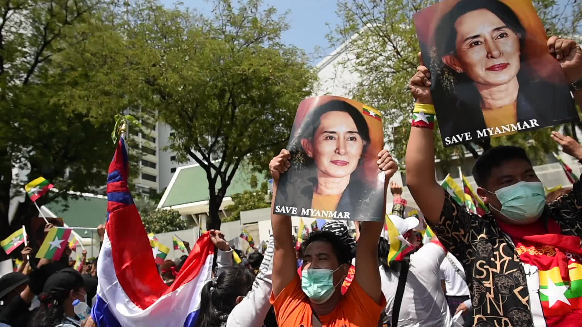 Anti-government protest in Bangkok