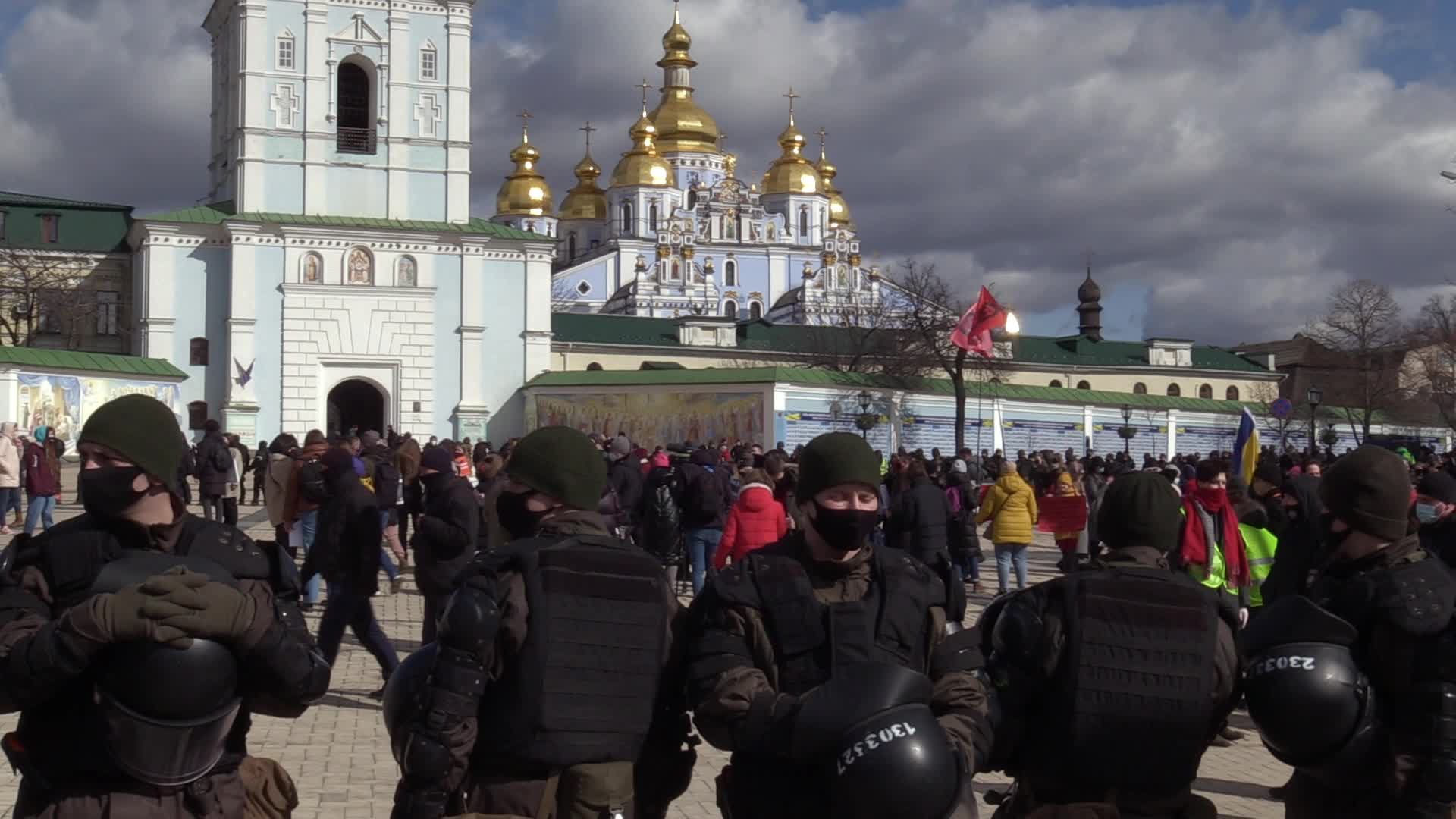 Feminist March at the International Women's Day in Ukraine