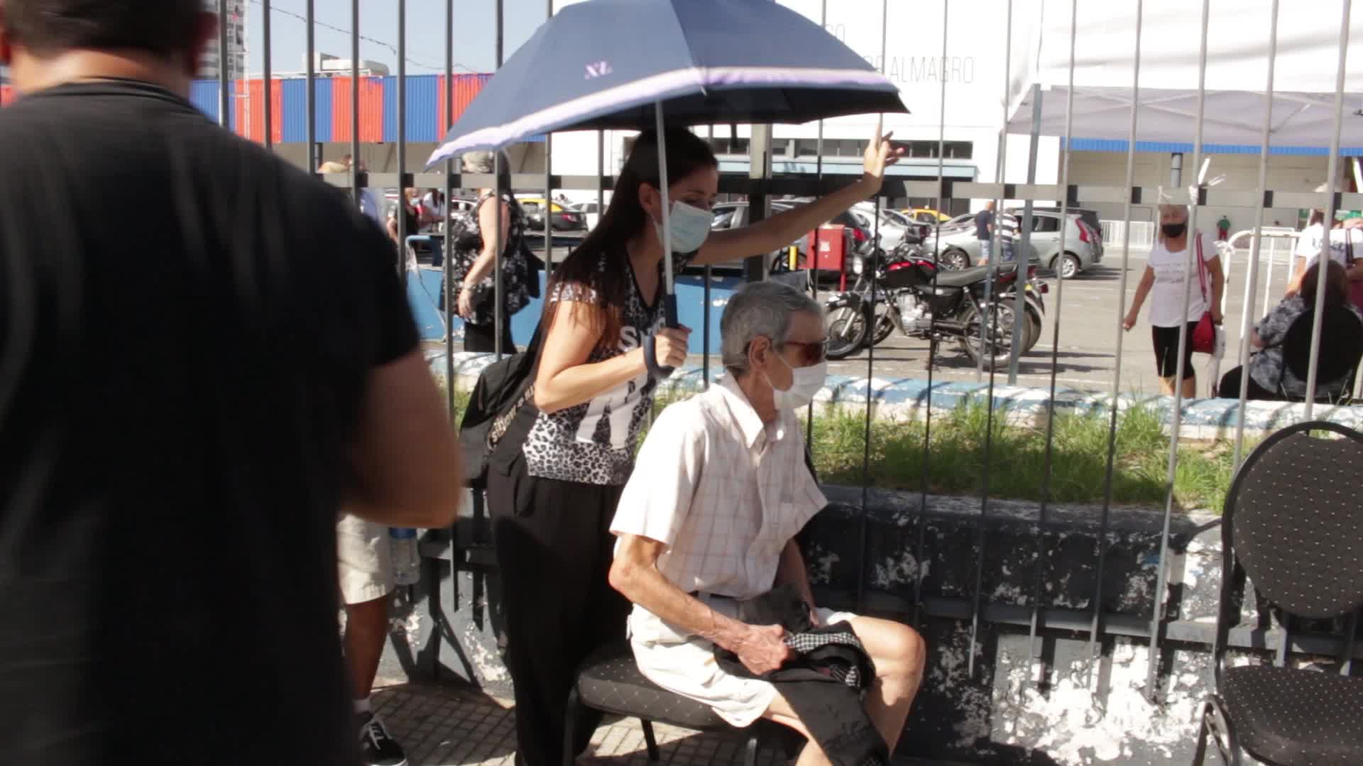 COVID Vaccination of the elderly in Argentina
