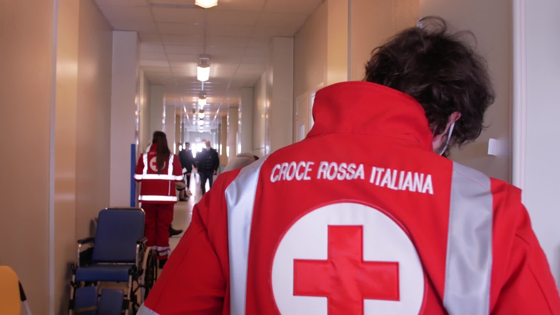 Coronavirus Vaccination In L'Aquila, Italy