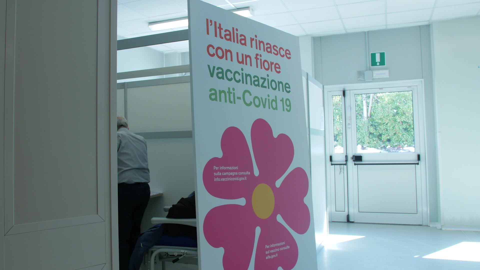 Coronavirus Vaccination In L'Aquila, Italy